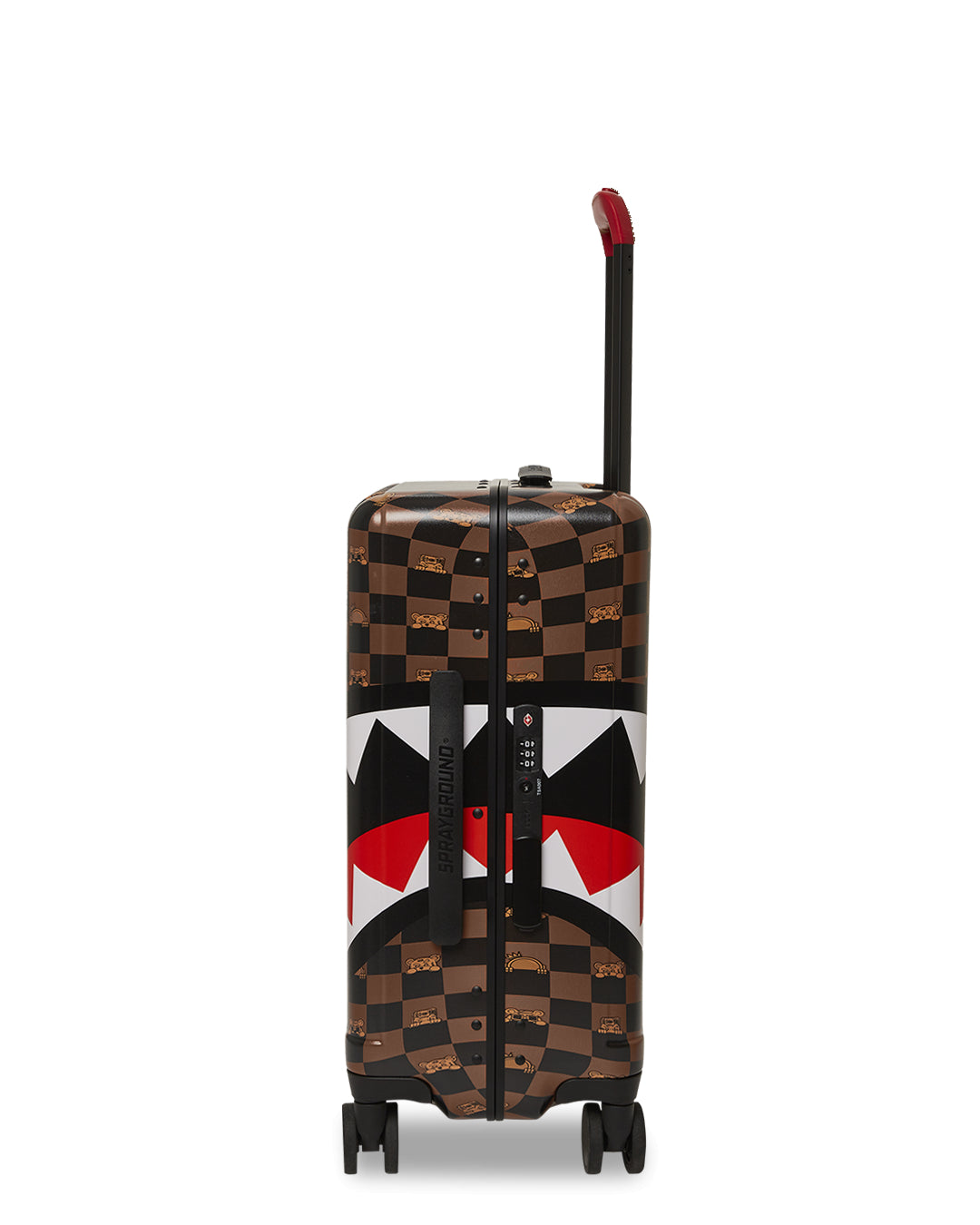 Valigia Sprayground PEEKING CHARACTER CHECK CARRY ON LUGGAGE
