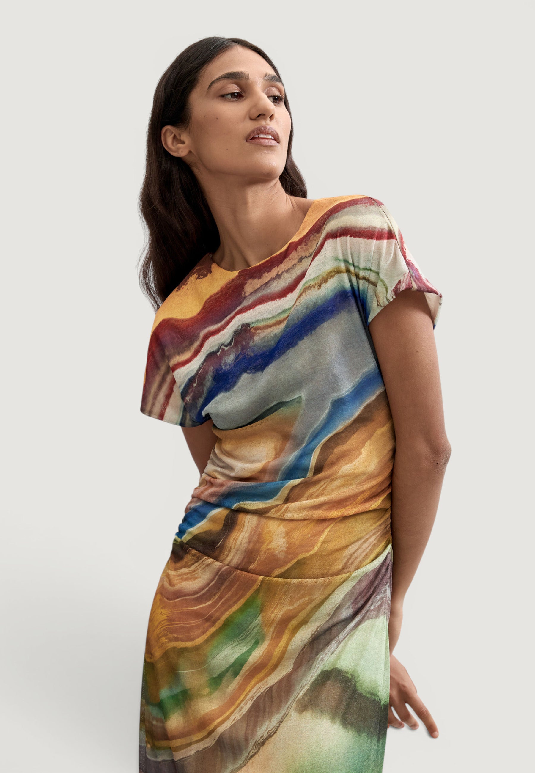 Long dress Desigual VEST_ZAGREB