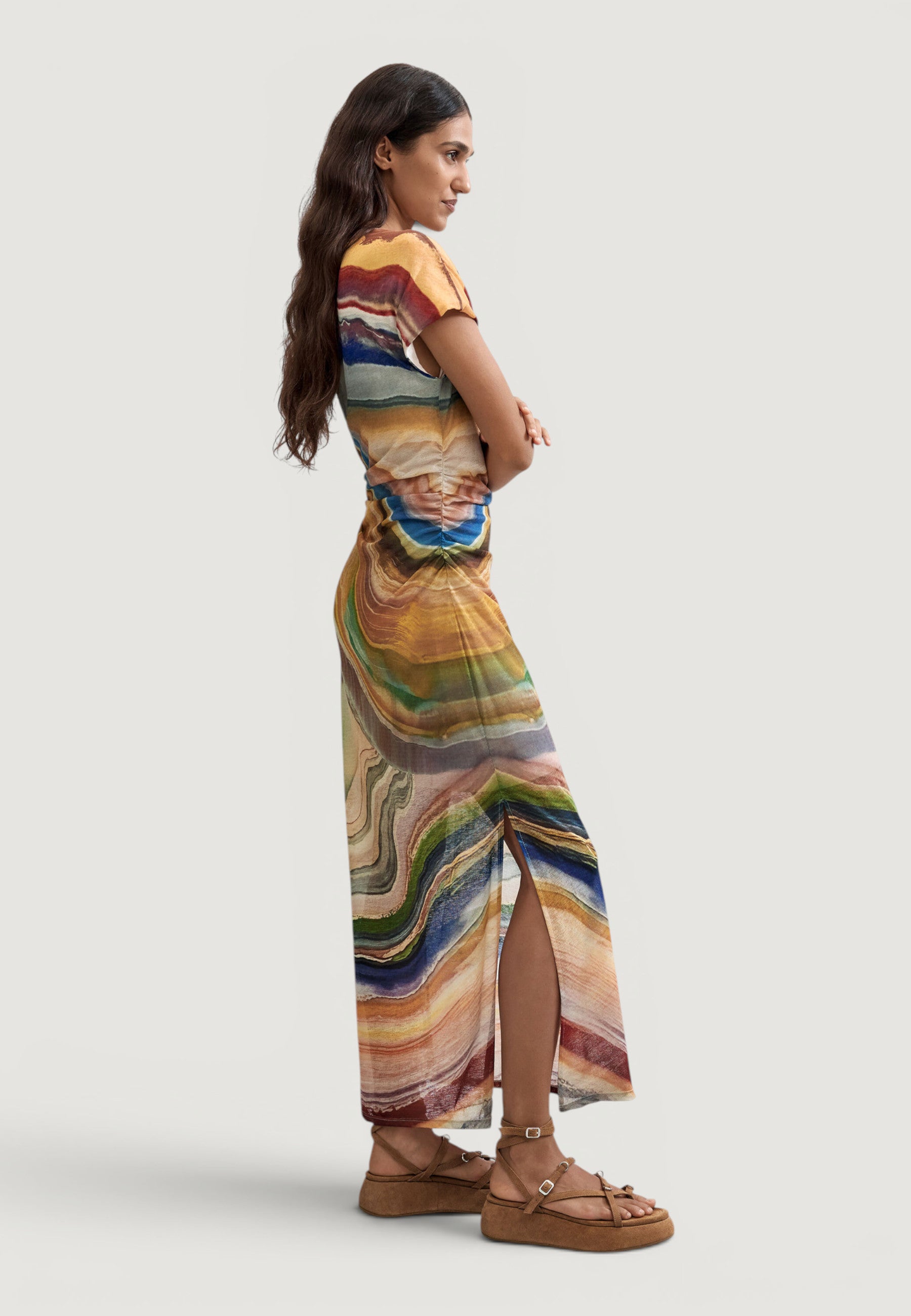 Long dress Desigual VEST_ZAGREB