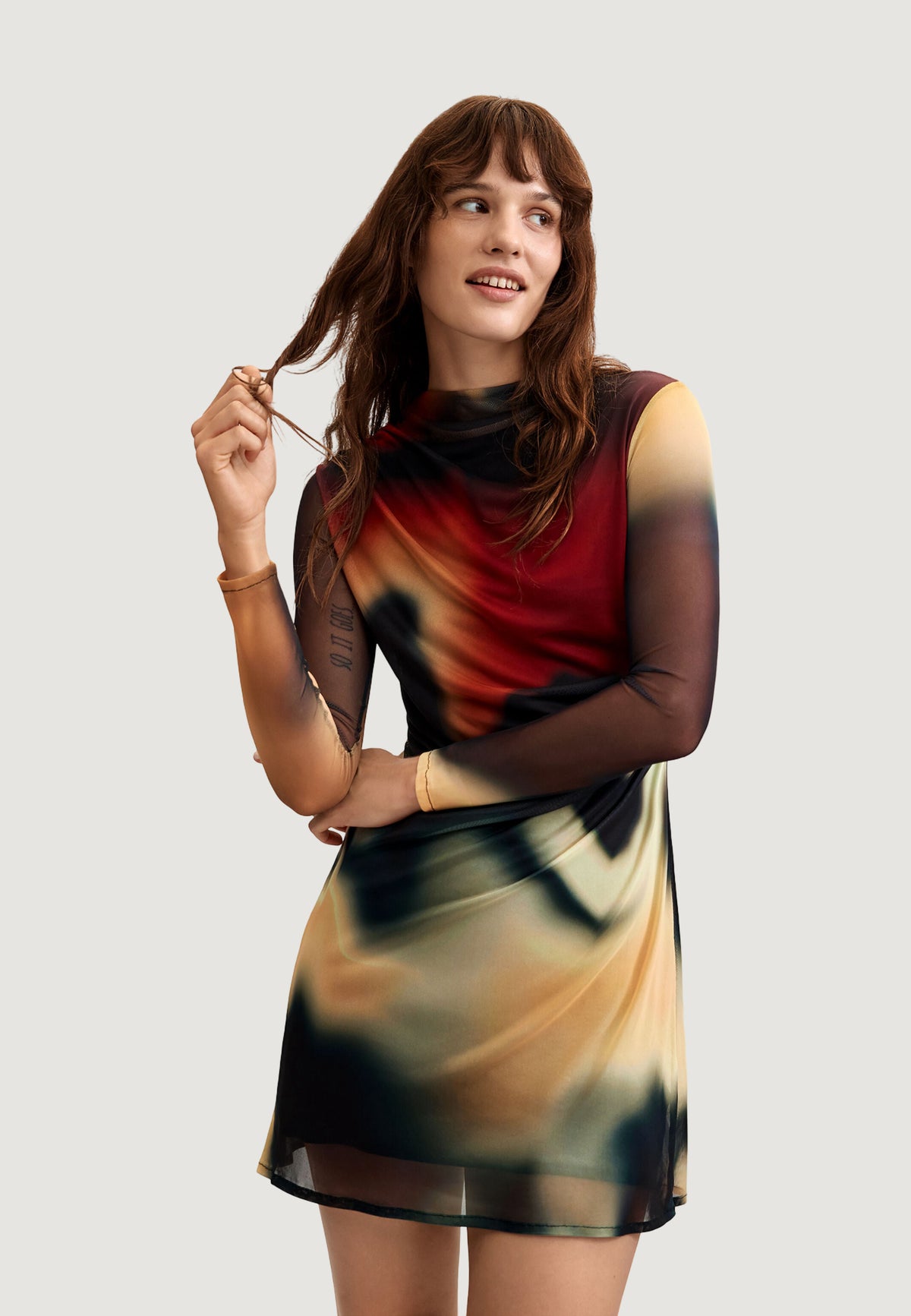 Short dress Desigual VEST_ESTOCOLMO