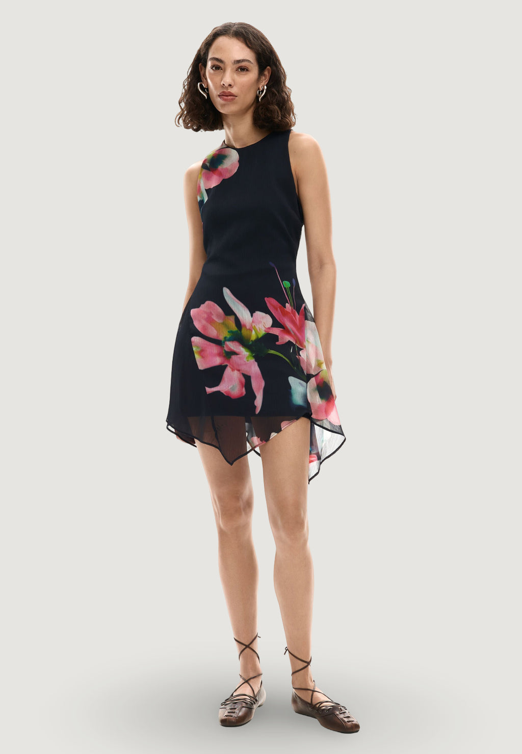 Short dress Desigual VEST_NALA_ASIMETRICO