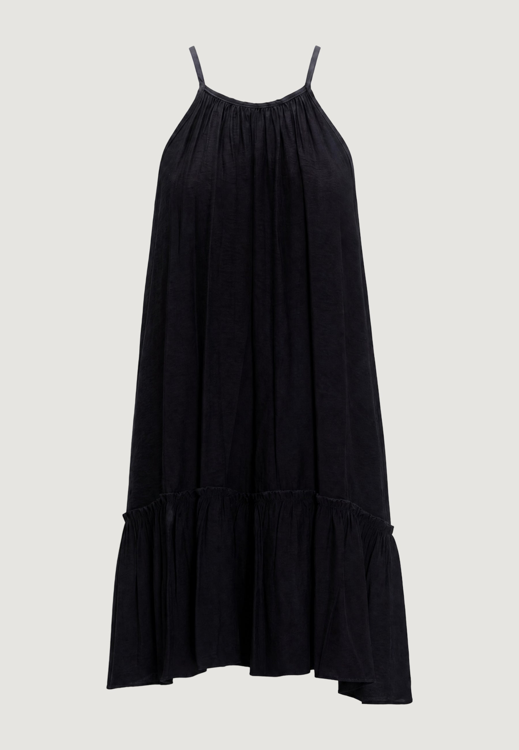 Vestito corto I am Abito Svasato crinkle Marrone