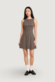Short dress Only Onlazura S/L Waist Dress Jrs