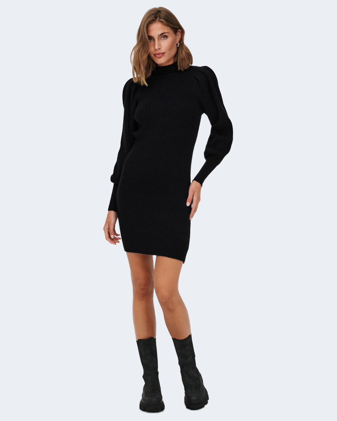 Short dress Only ONLKATIA L/S CC KNT