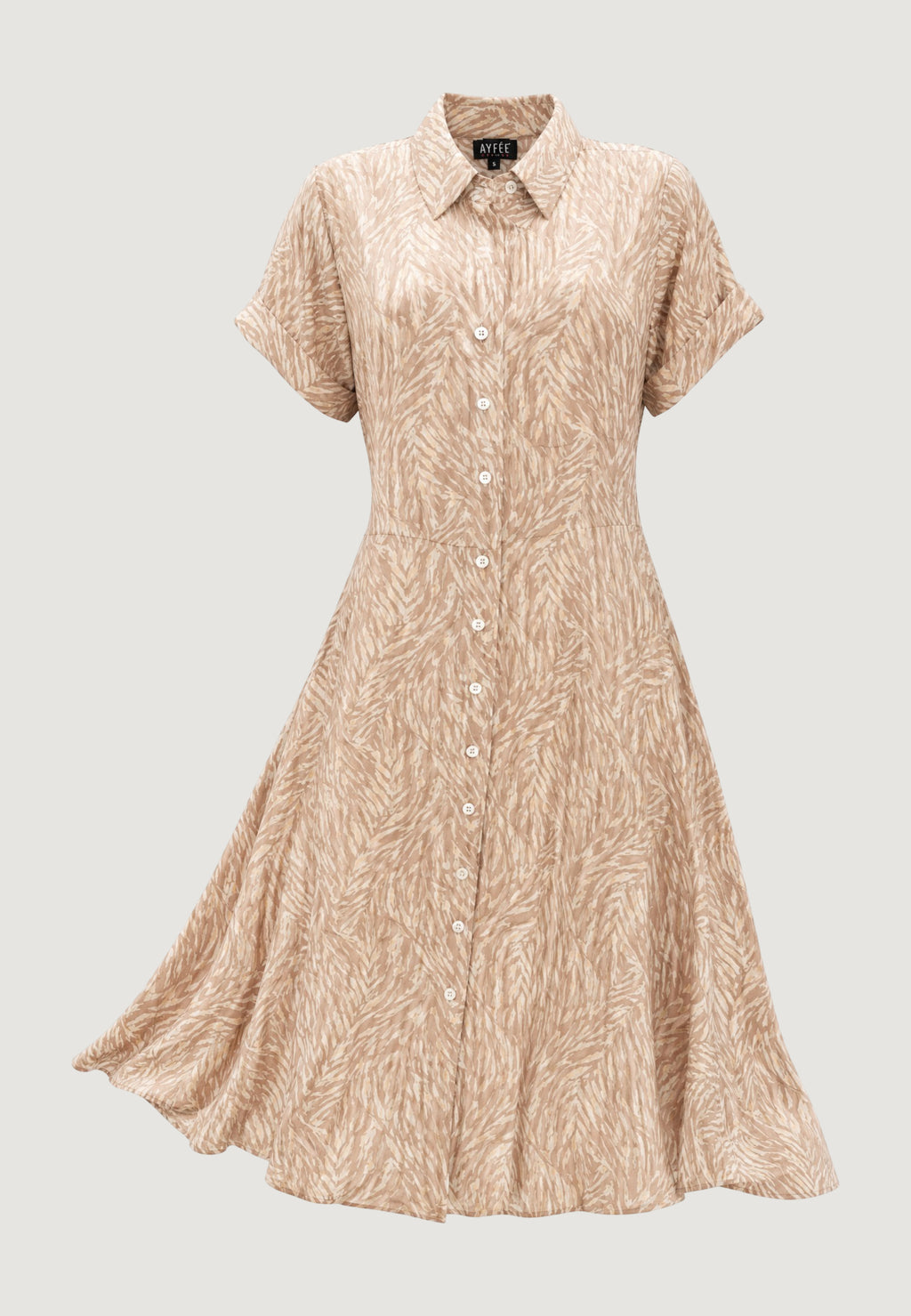 Long dress Ayfee ABITO CHEMISIER LUNGO CON CINTURA