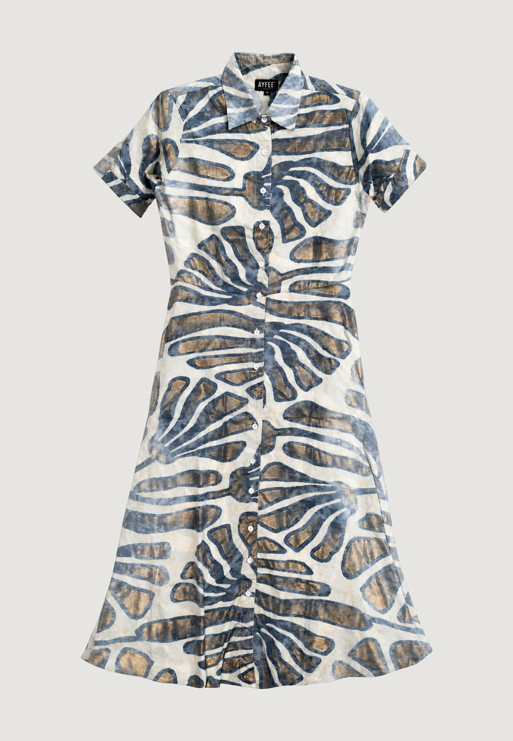 Long dress Ayfee ABITO CHEMISIER LUNGO CON CINTURA