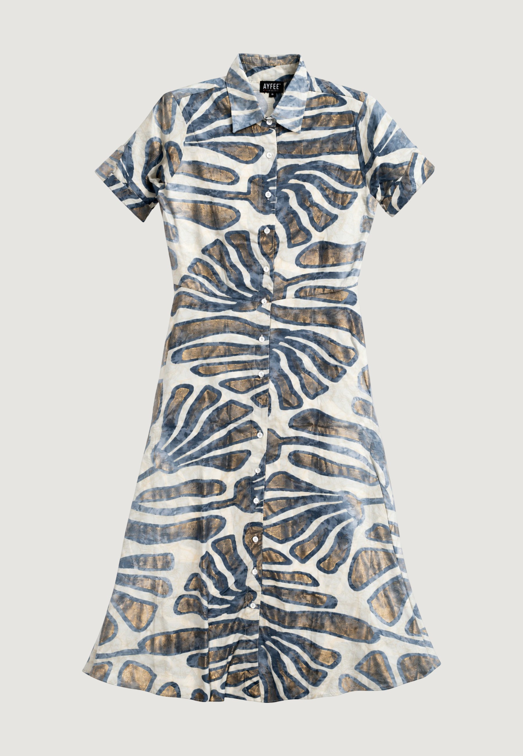 Long dress Ayfee ABITO CHEMISIER LUNGO CON CINTURA