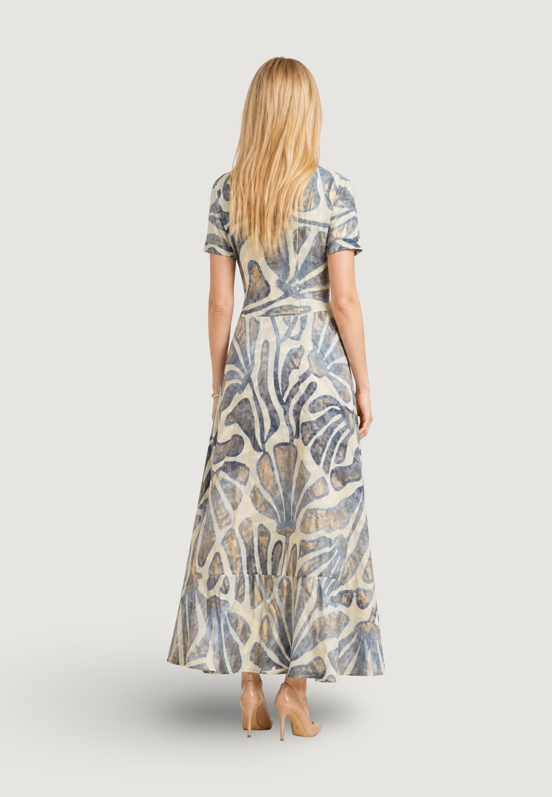 Long dress Ayfee ABITO CHEMISIER LUNGO CON CINTURA