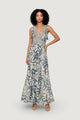 Vestito lungo Ayfee ABITO SCOLLO MARYLIN CON TASSEL