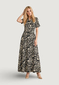 Long dress Ayfee ABITO CHEMISIER LUNGO CON CINTURA