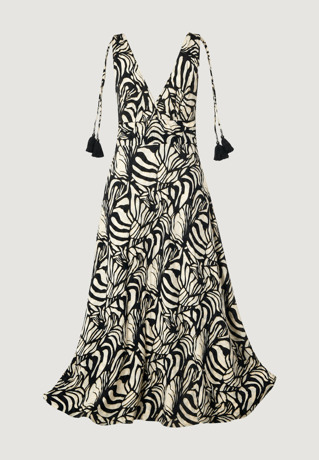 Vestito lungo Ayfee ABITO SCOLLO MARYLIN CON TASSEL