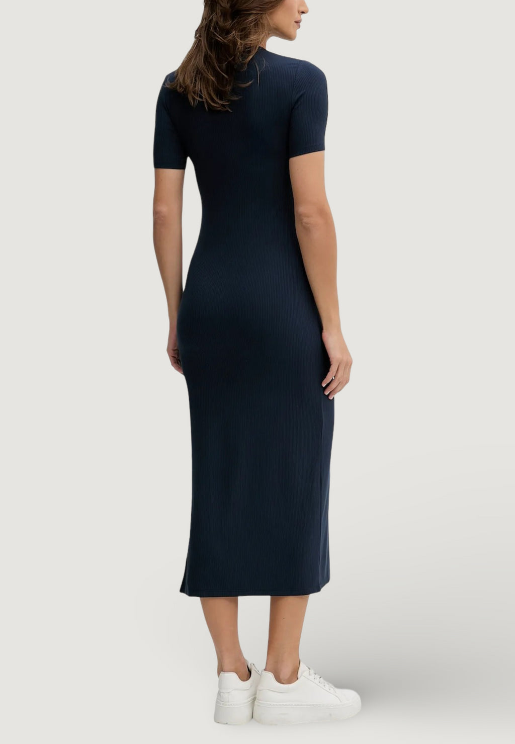 Long dress Calvin Klein Jeans A - MODAL RIB SS DRE