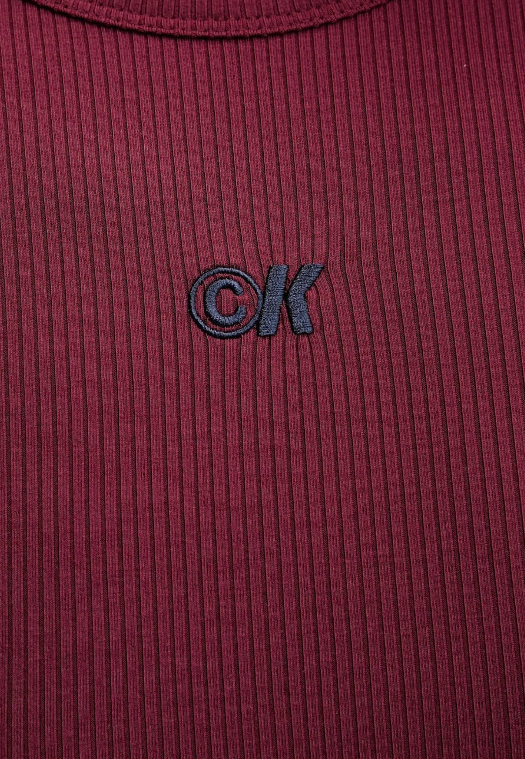 Long dress Calvin Klein Jeans A - MODAL RIB SS DRE