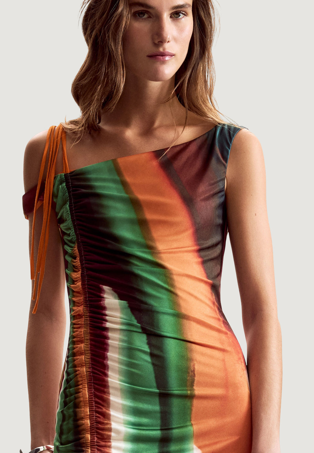 Long dress Desigual VEST_PAINT_LACROIX