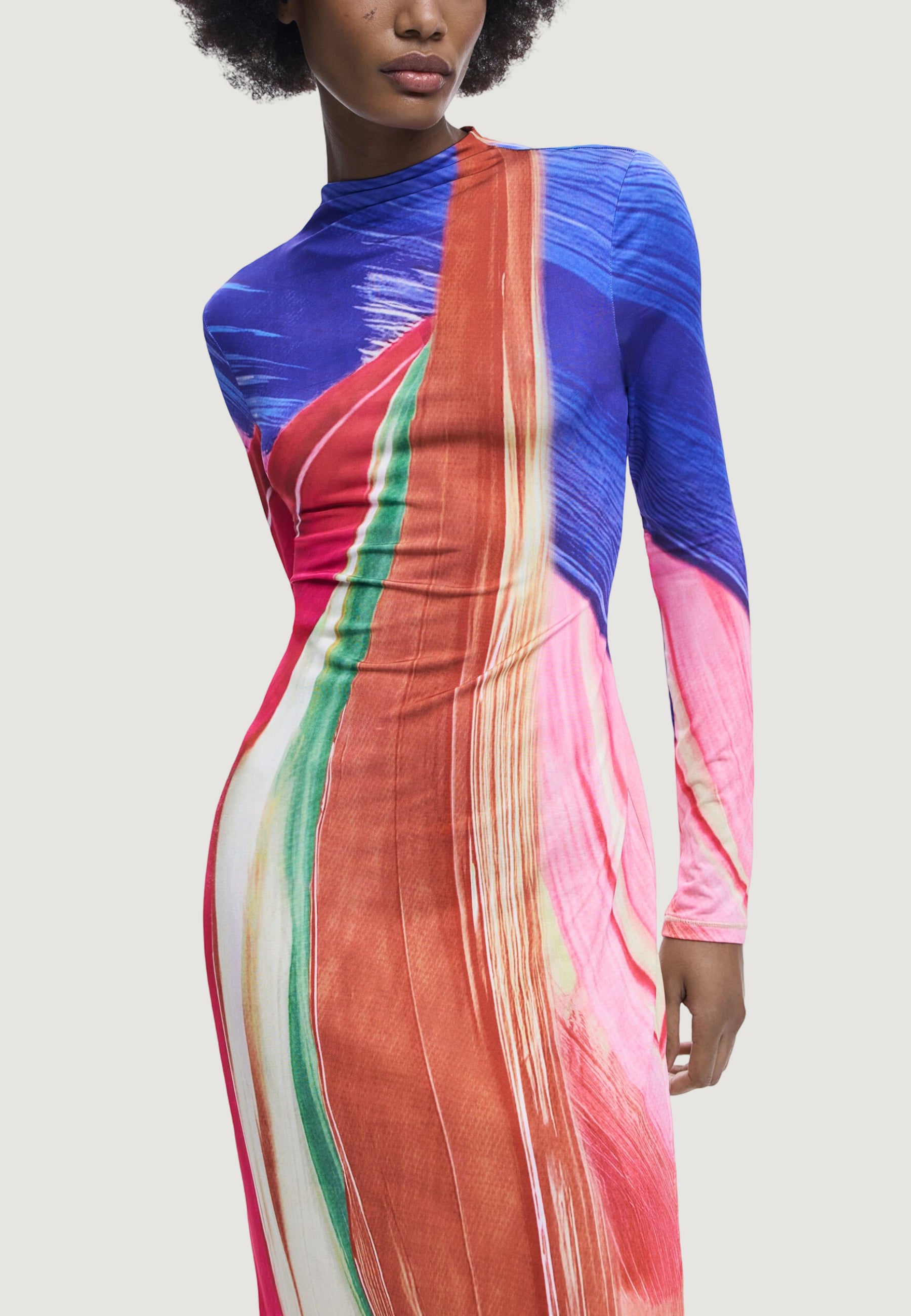 Vestito lungo Desigual REPRIS_VEST_MELROSE