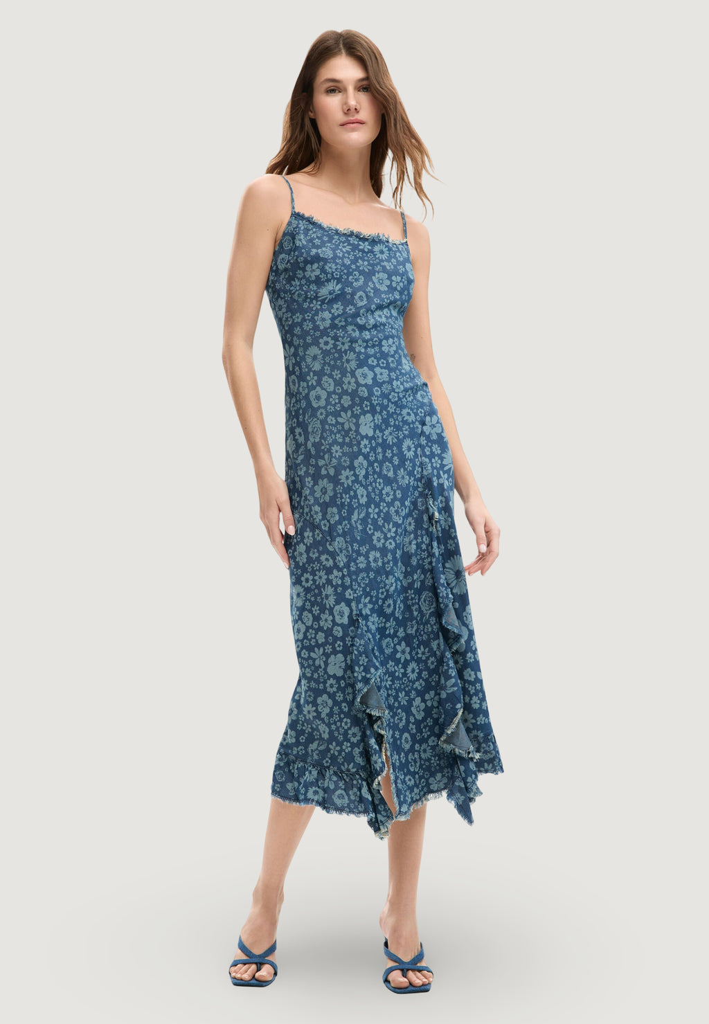 Long dress Desigual VEST_CHAM