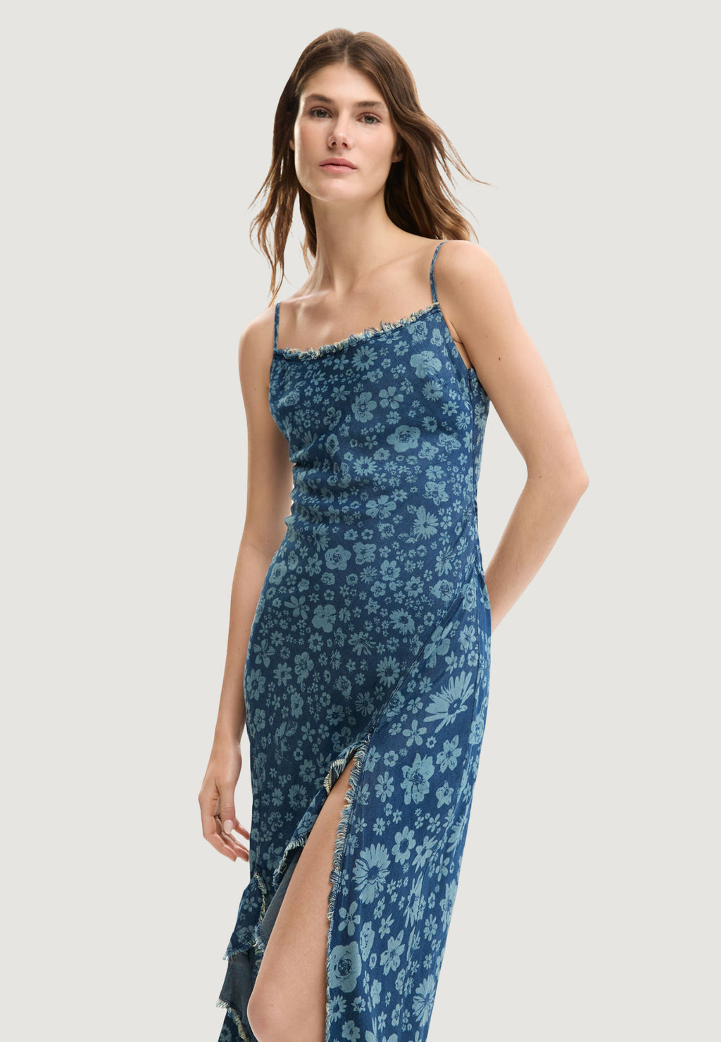 Long dress Desigual VEST_CHAM