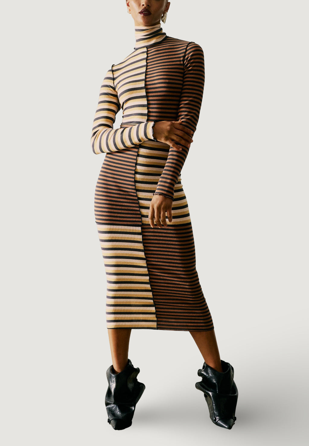 Vestito lungo Desigual REPRIS_VEST_AVIEMORE