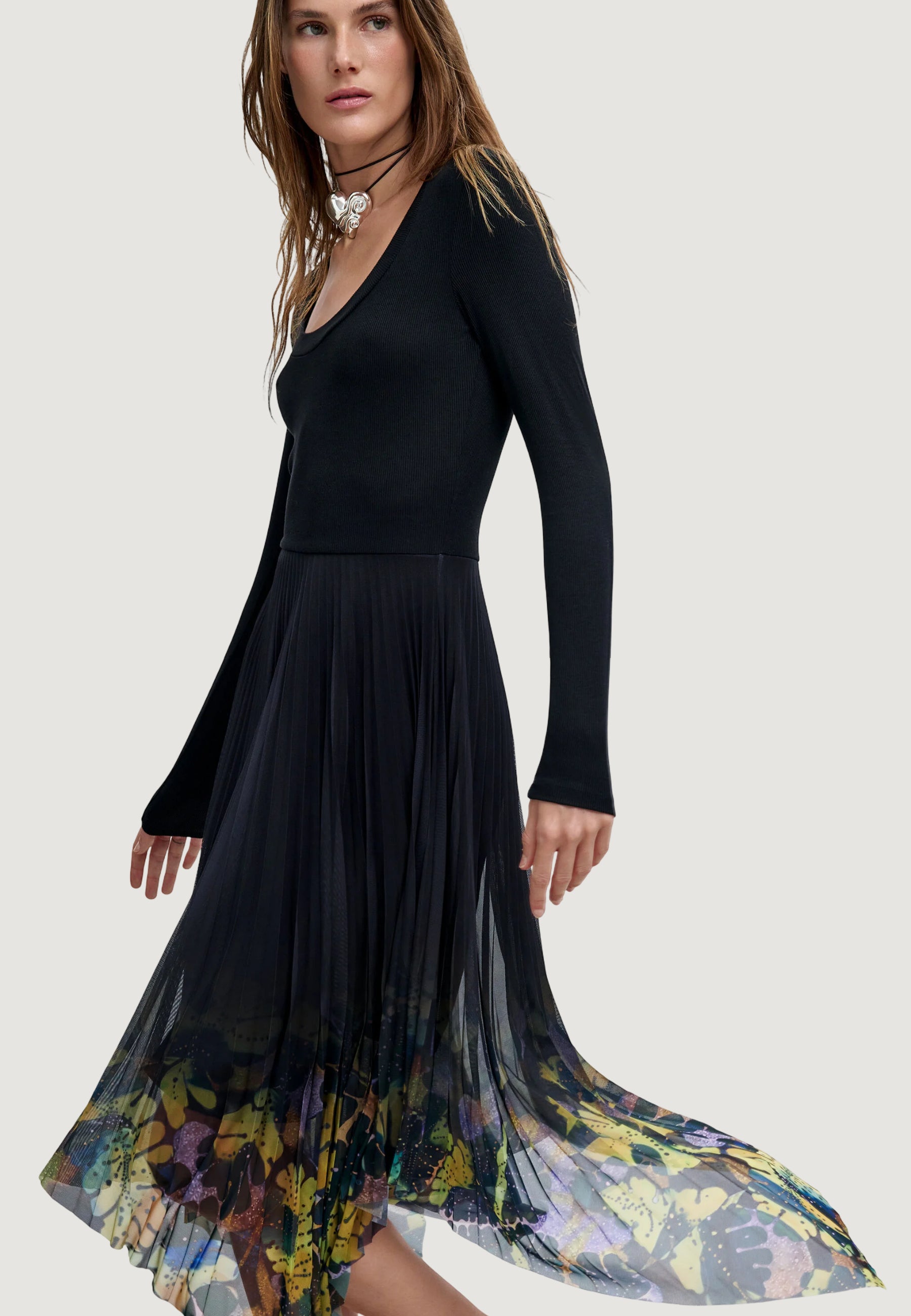Vestito lungo Desigual VEST_ALBA_LACROIX
