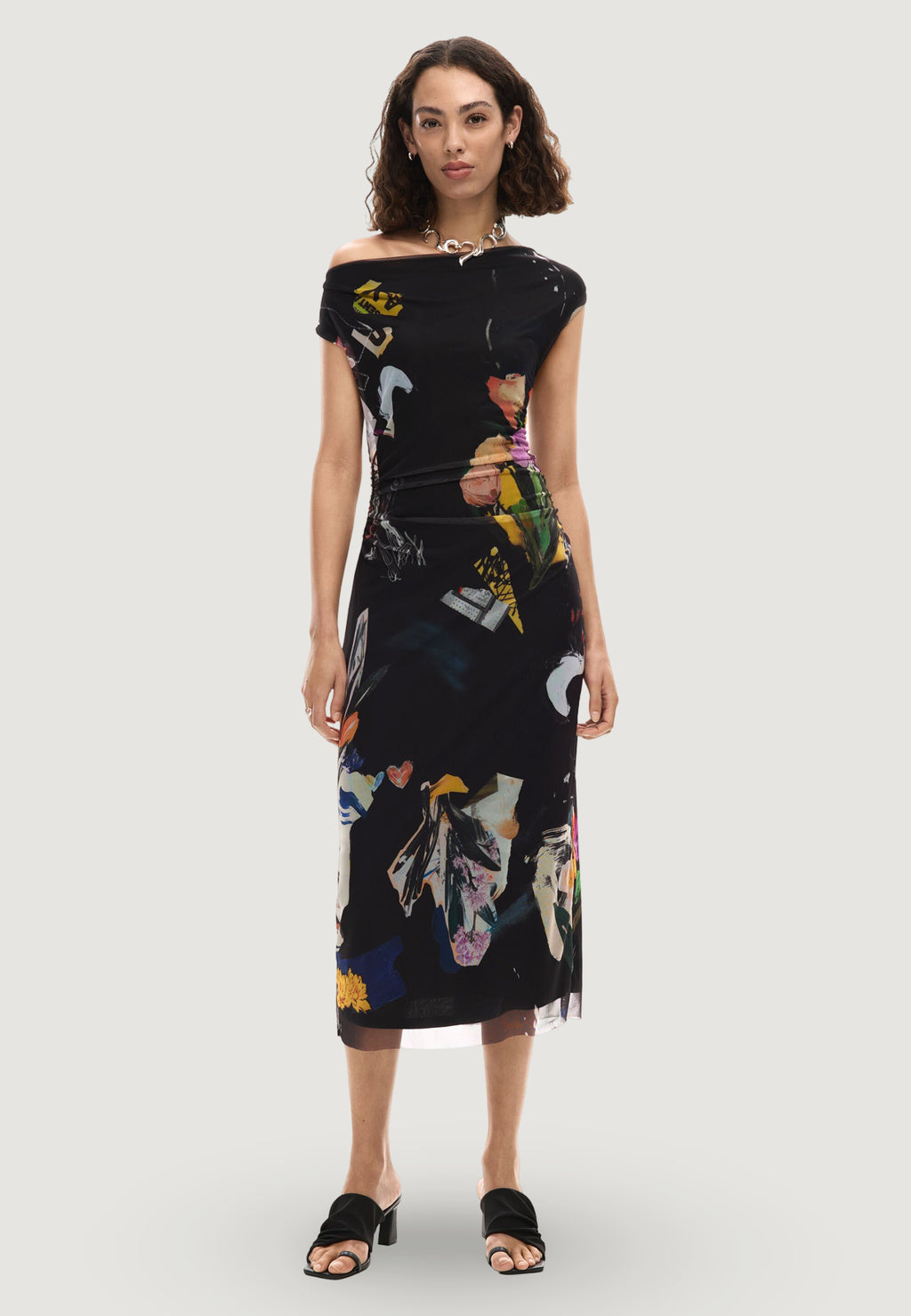 Long dress Desigual VEST_DELAWARE