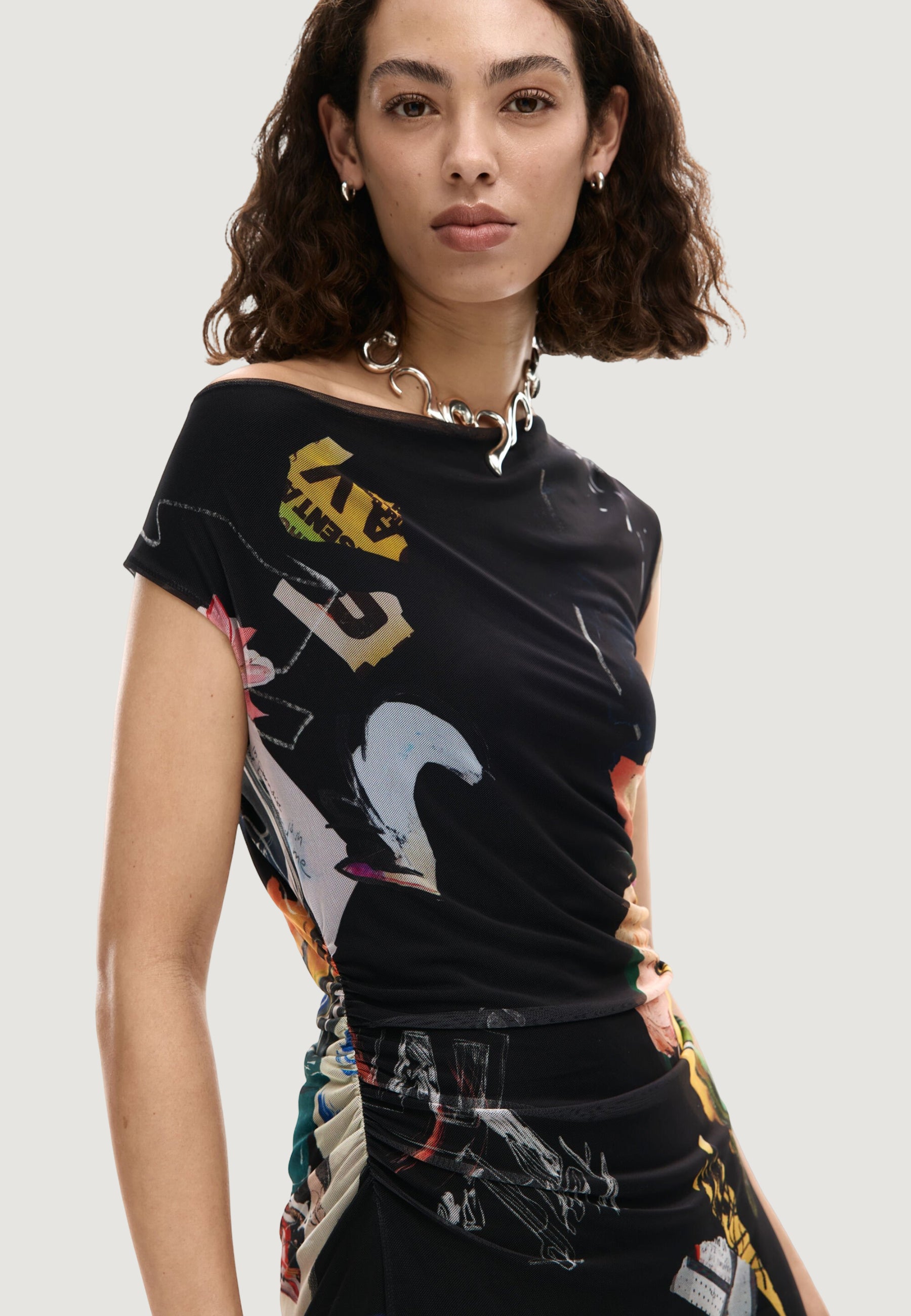 Long dress Desigual VEST_DELAWARE