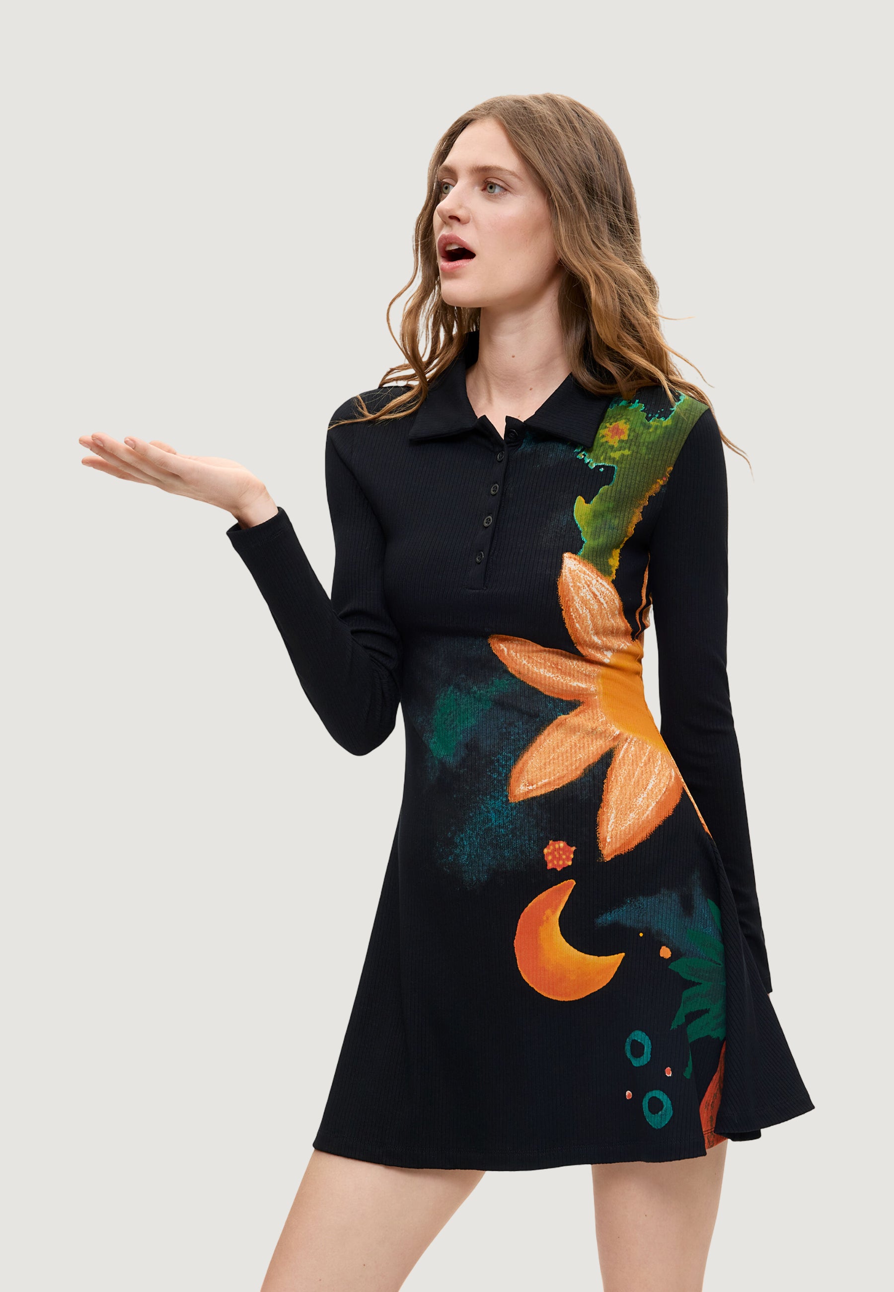 Short dress Desigual VEST_EDIMBURGO