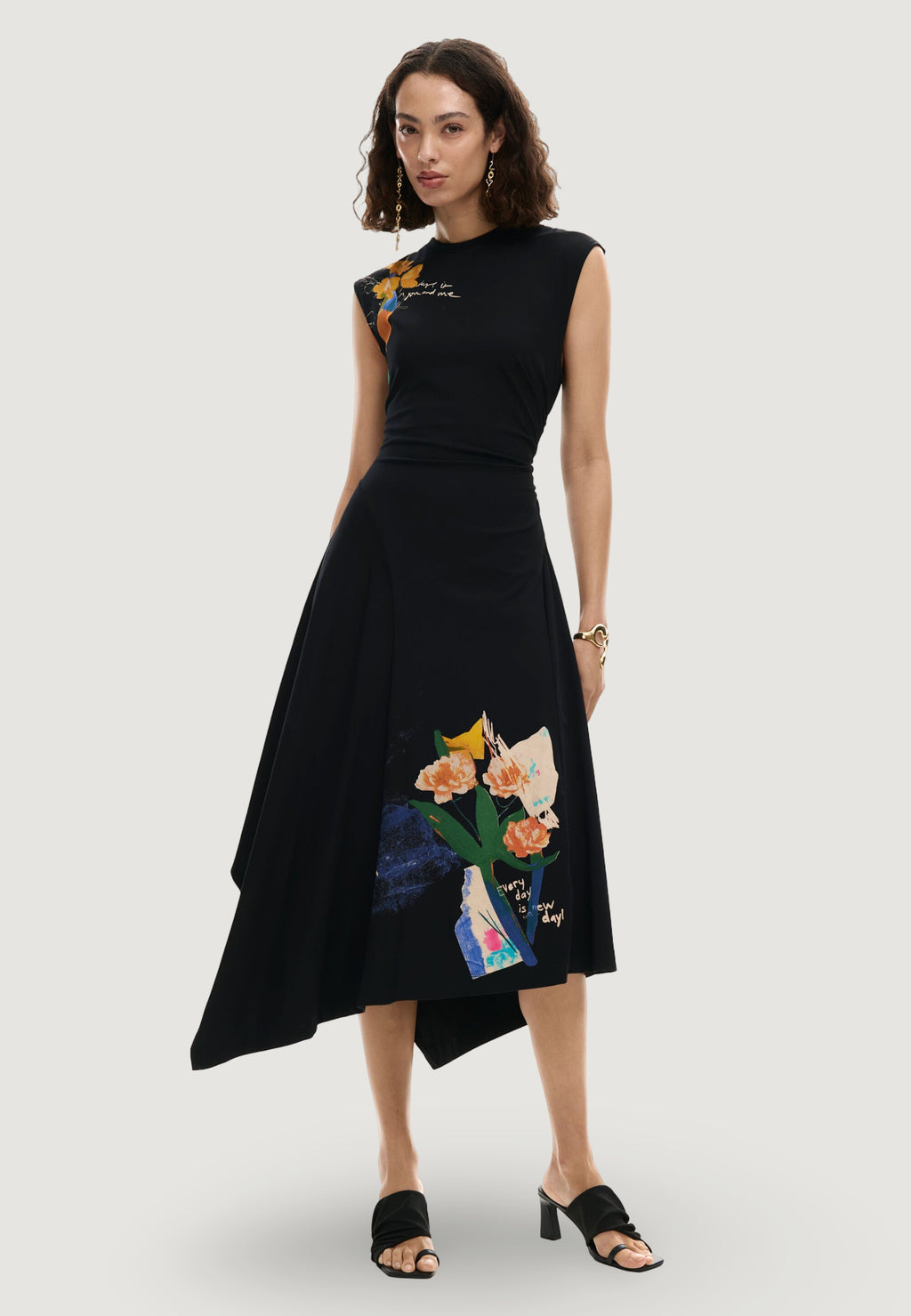 Long dress Desigual VEST_LEYTER