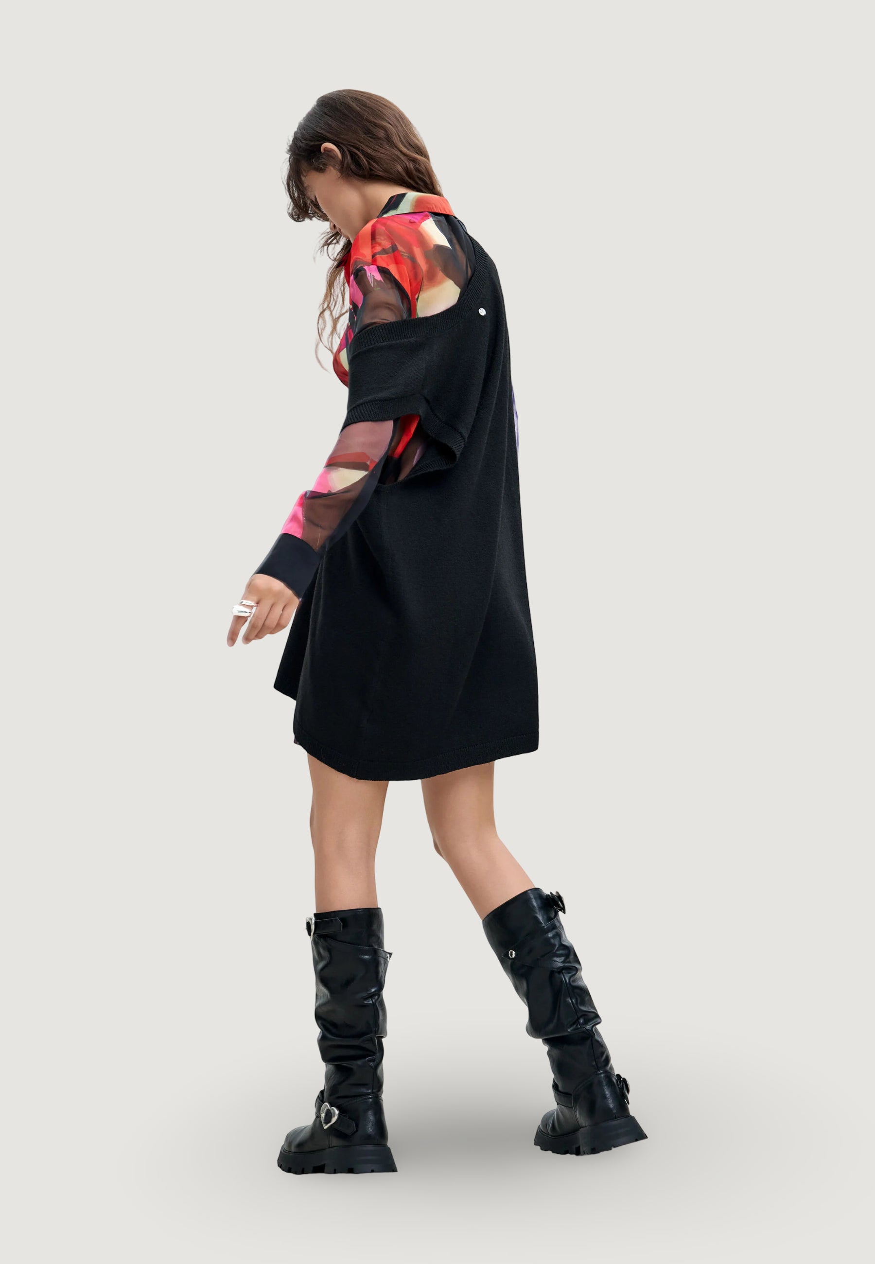Midi dress Desigual VEST_MAMEN_LACROIX