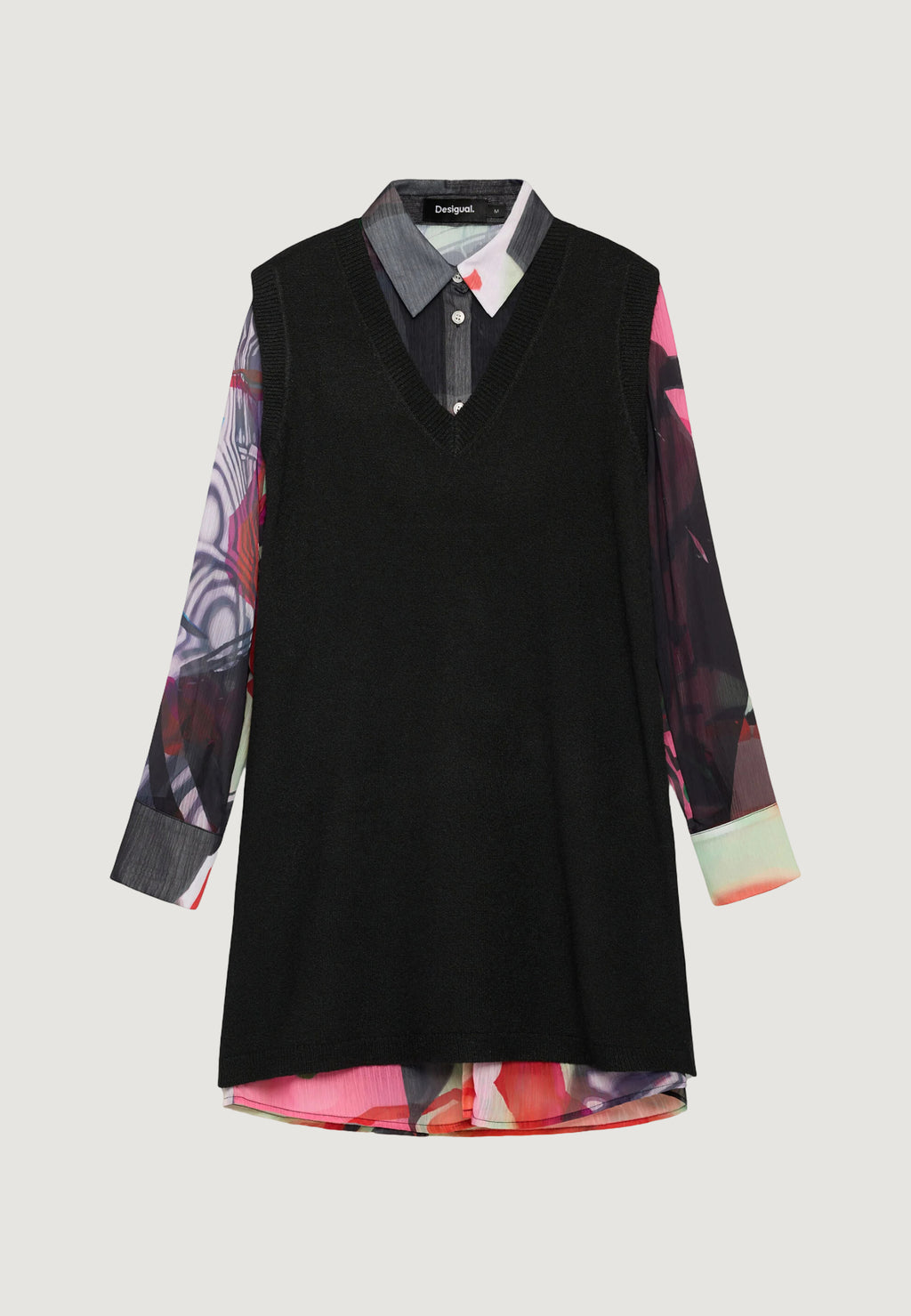 Midi dress Desigual VEST_MAMEN_LACROIX