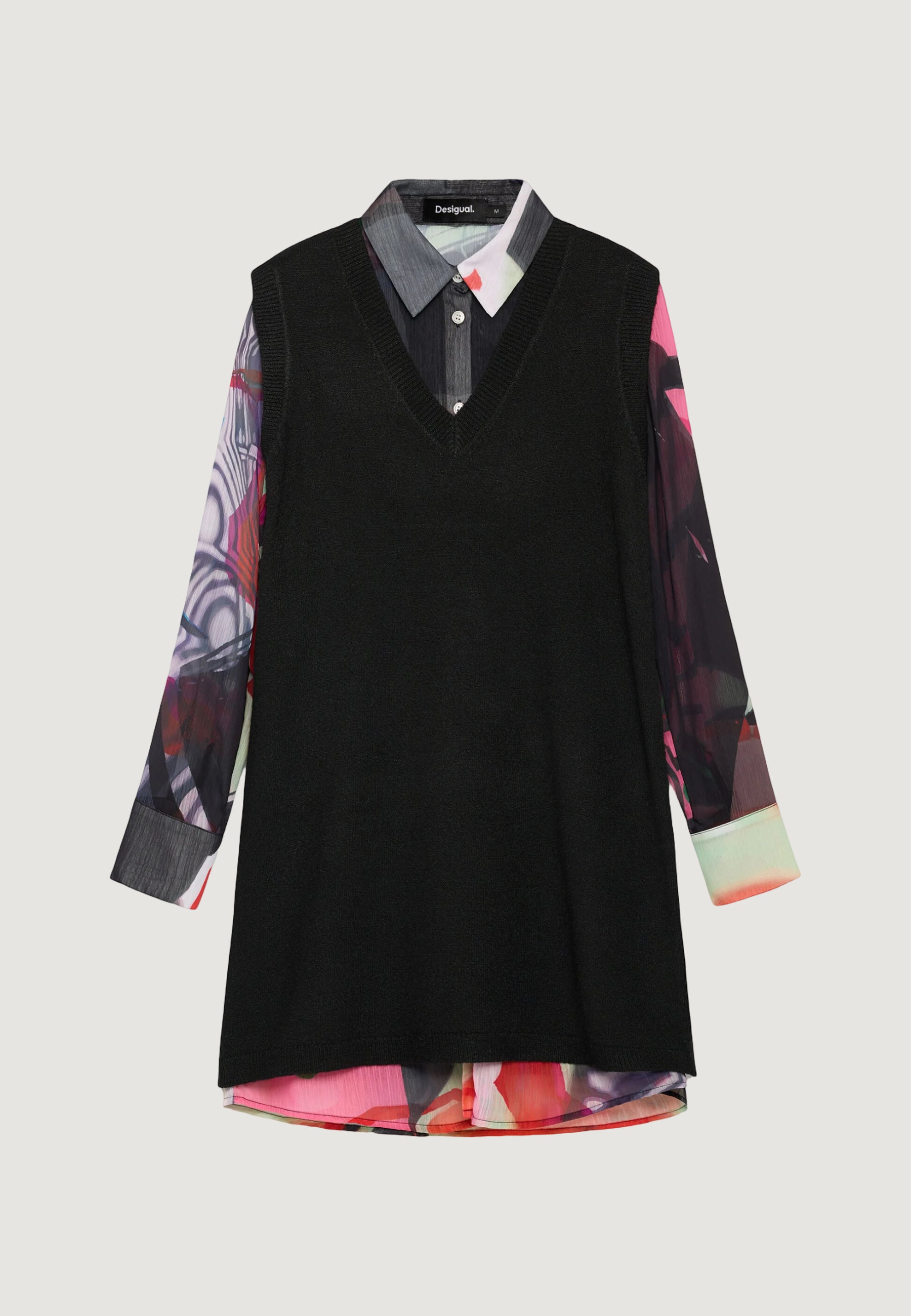 Midi dress Desigual VEST_MAMEN_LACROIX