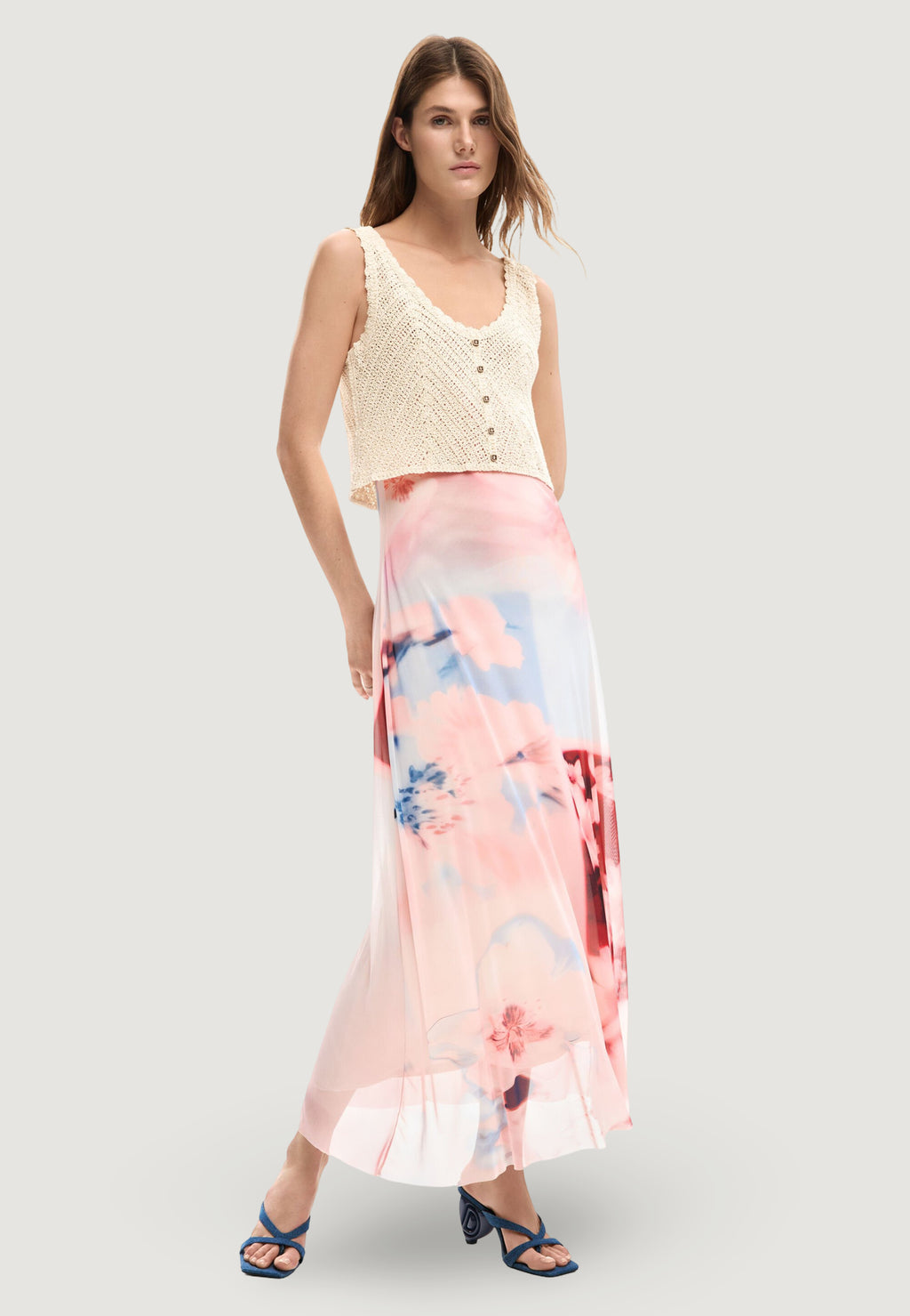 Long dress Desigual VEST_FRIDA