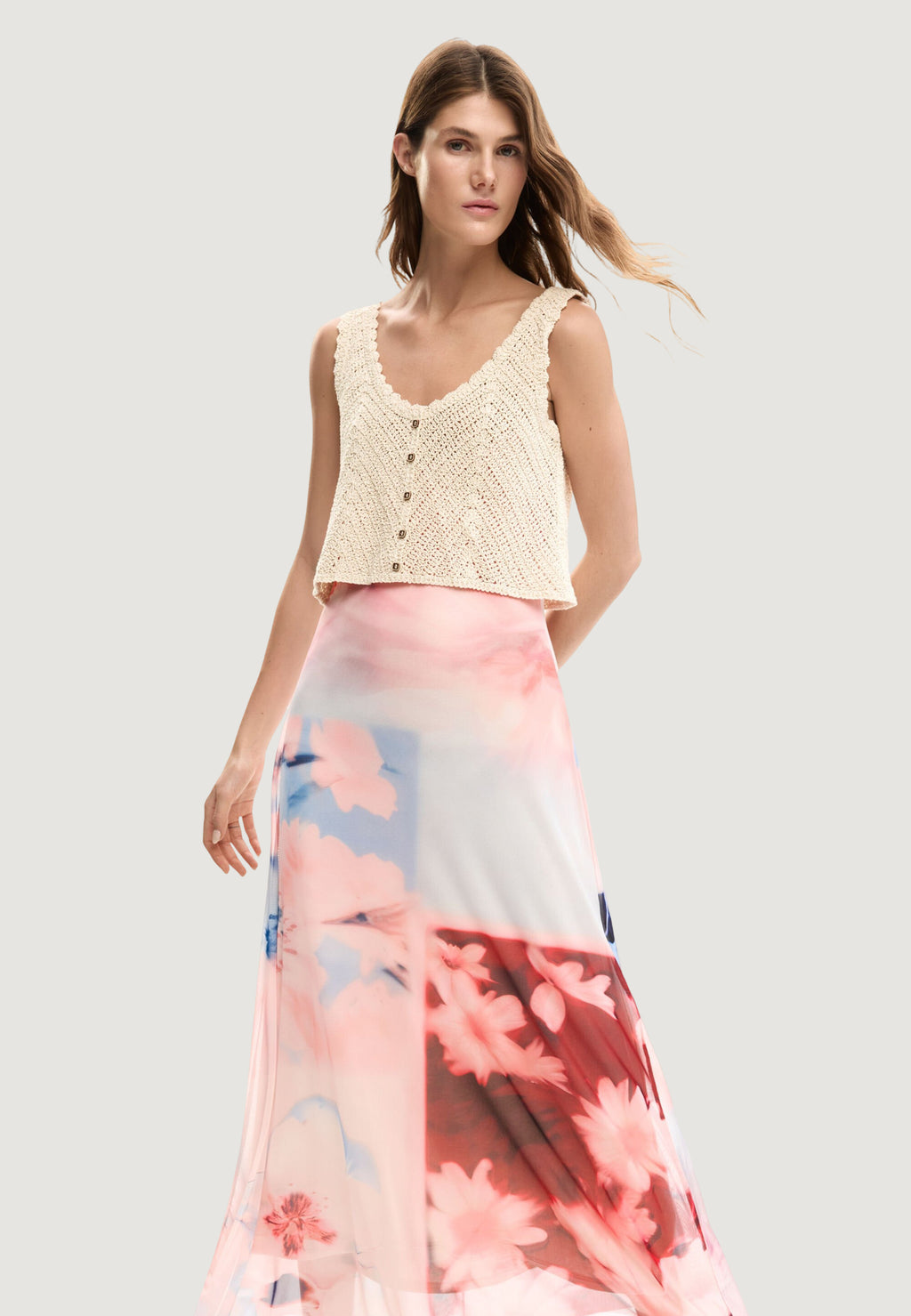 Long dress Desigual VEST_FRIDA