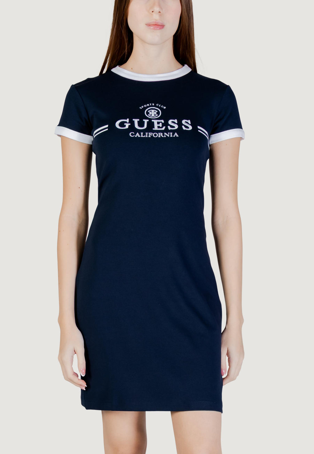 Vestito lungo Guess Active MILA SS SHORT DRESS