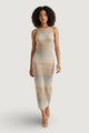 Vestito lungo Guess SL ROSALYN LONG SWTR DRESS