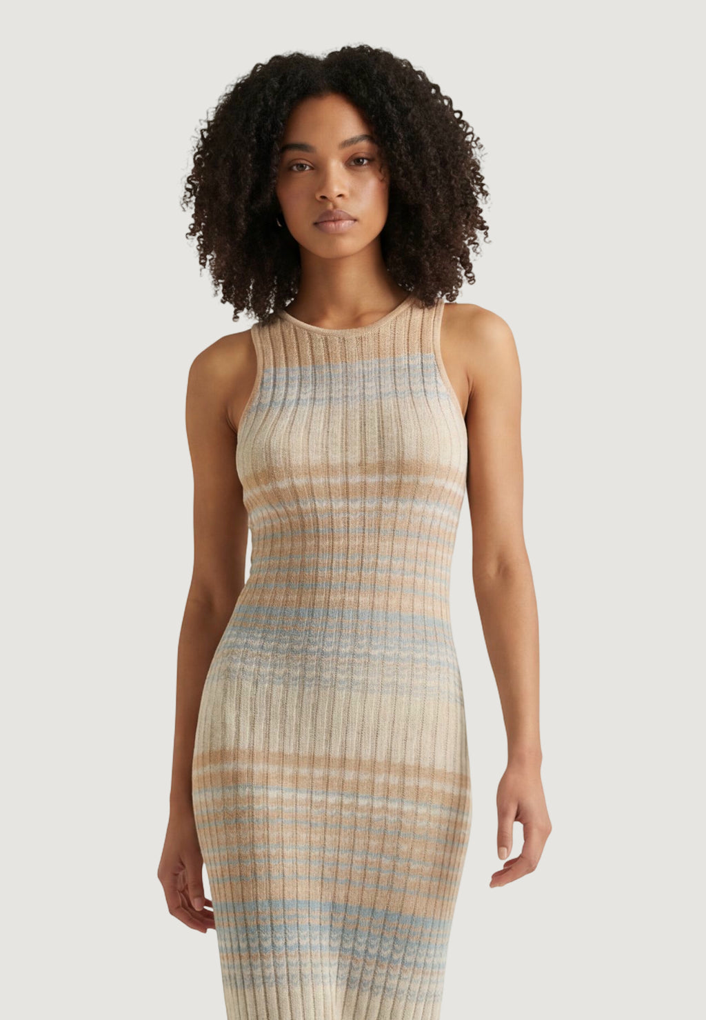 Vestito lungo Guess SL ROSALYN LONG SWTR DRESS