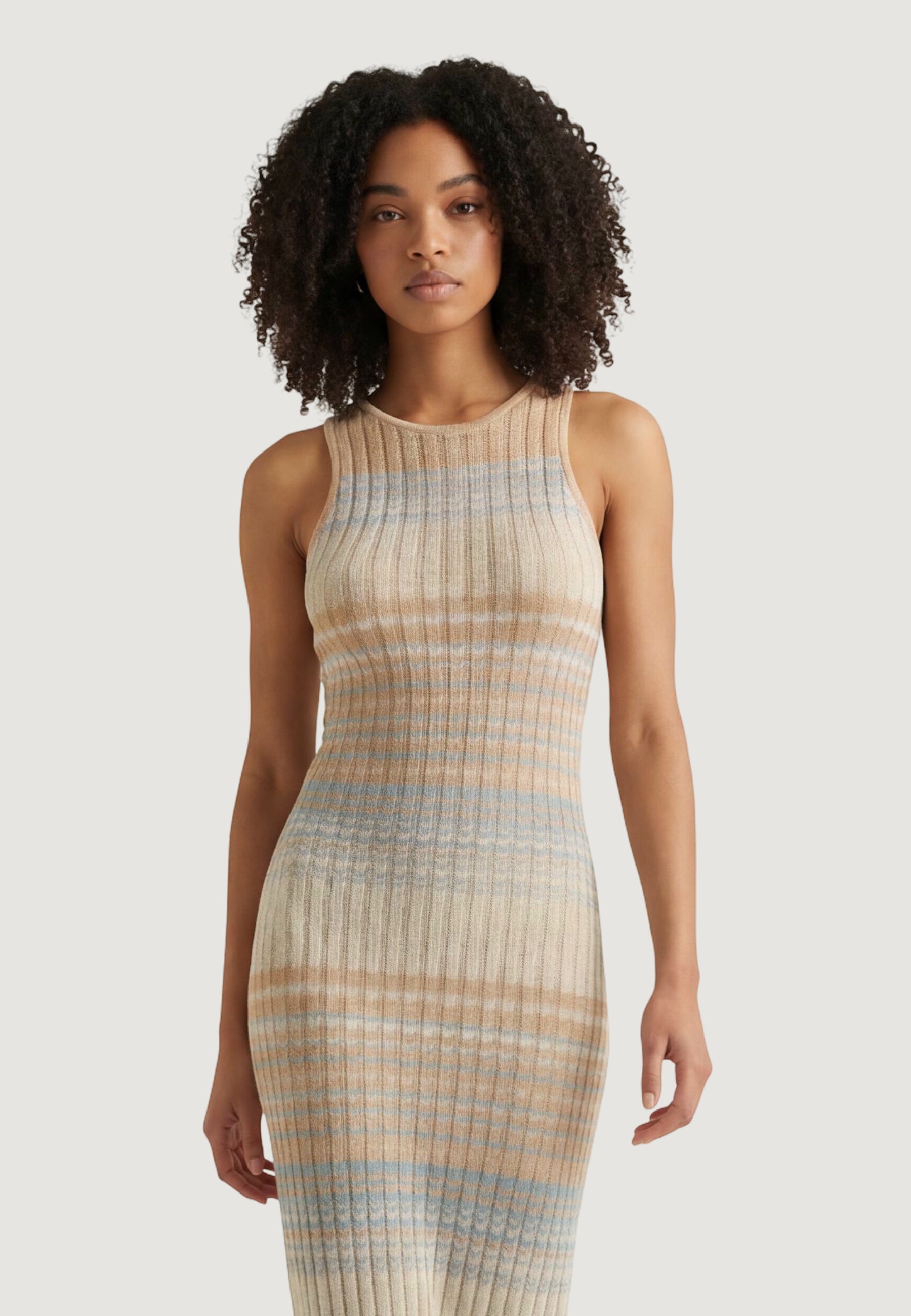 Vestito lungo Guess SL ROSALYN LONG SWTR DRESS