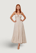 Long dress I am Abito Viscosa Spalline Sottili