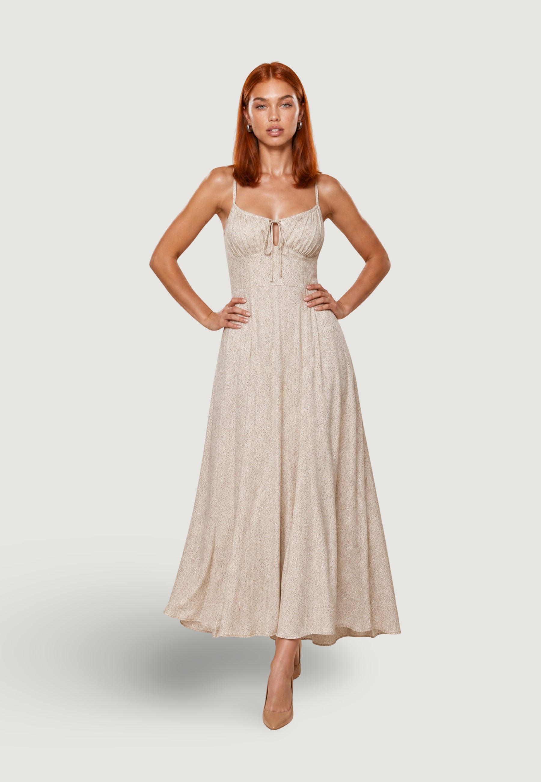 Long dress I am Abito Viscosa Spalline Sottili