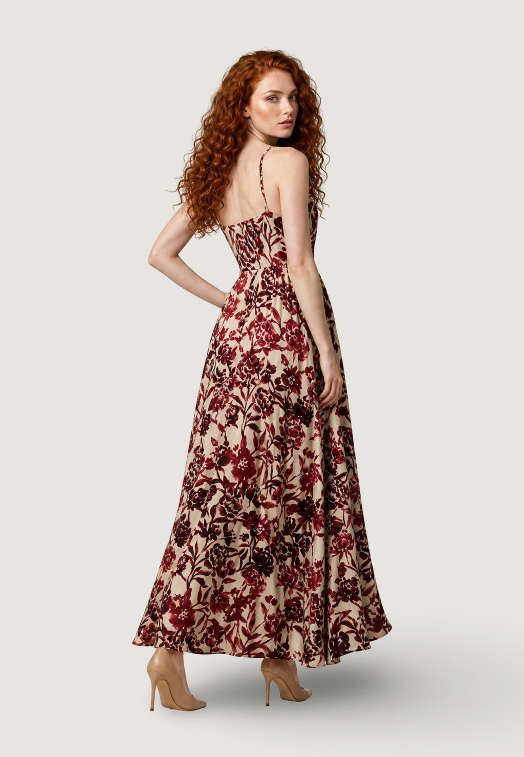 Vestito lungo I am Abito Viscosa Floreale