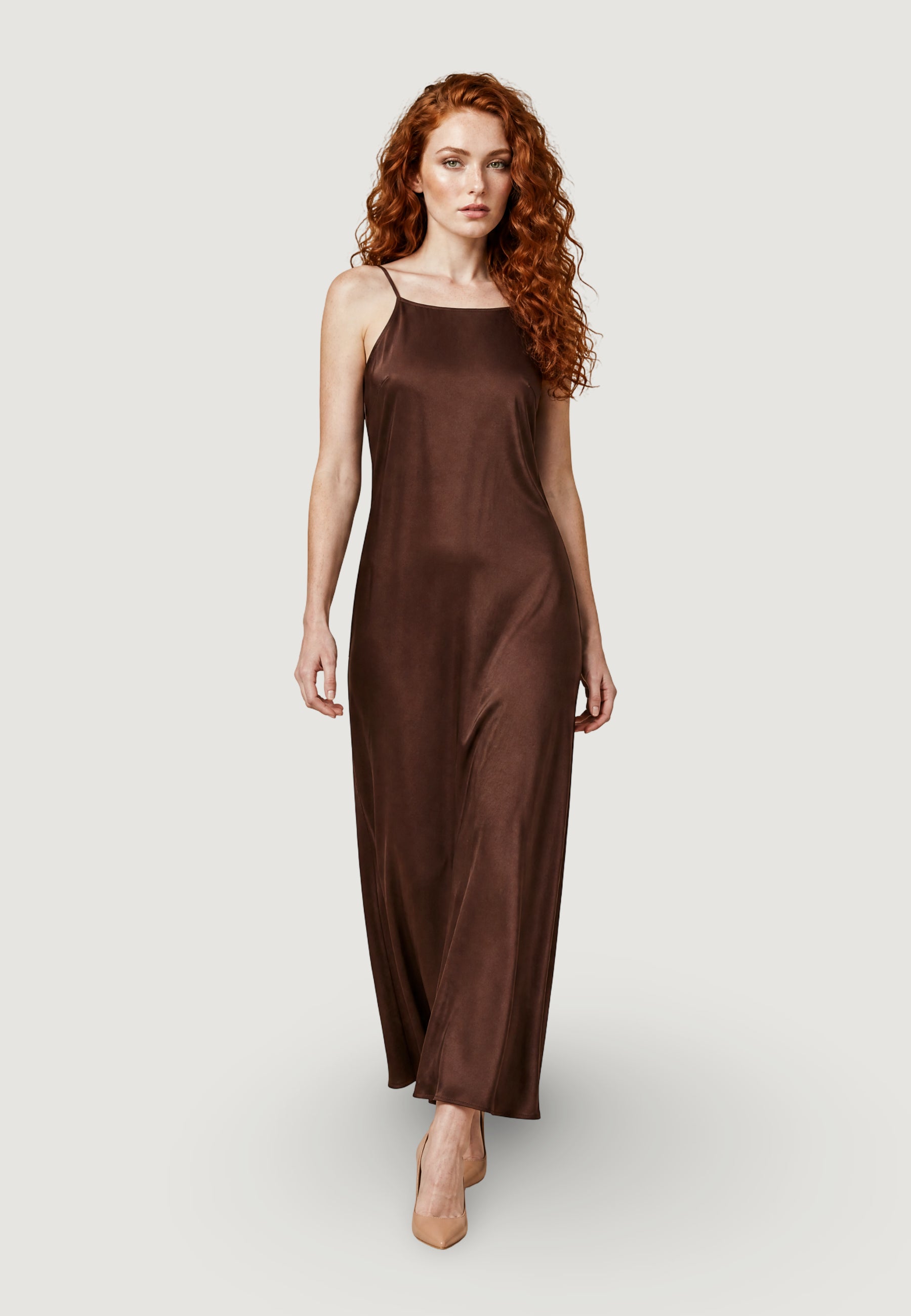 Long dress I am Abito Viscosa Spalline Sottile