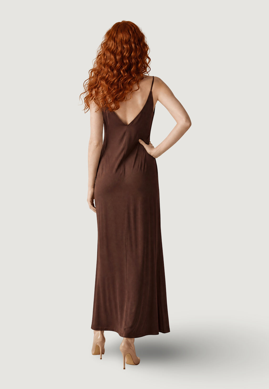 Long dress I am Abito Viscosa Spalline Sottile