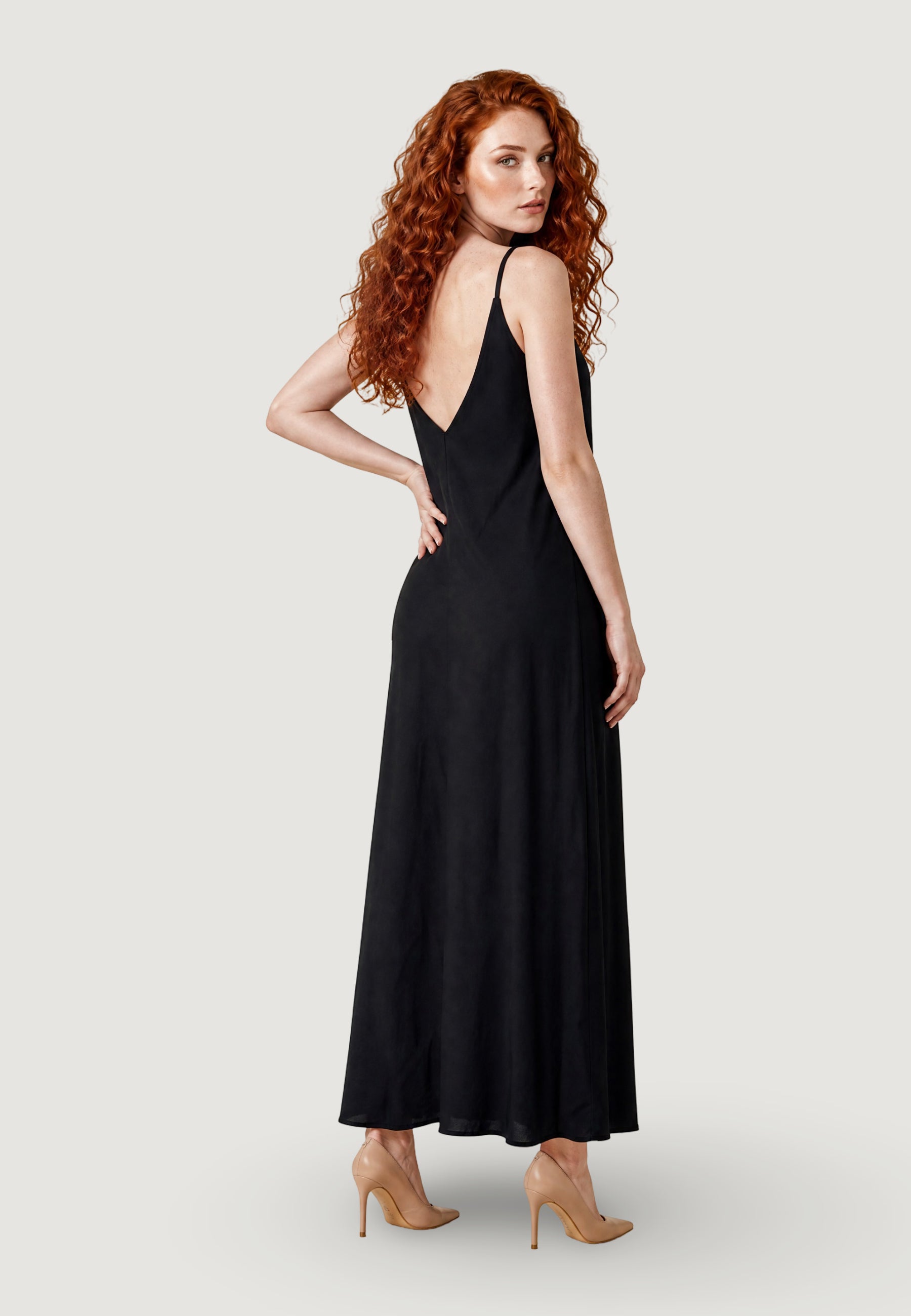 Long dress I am Abito Viscosa Spalline Sottile