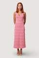 Vestito lungo I am Abito Cotone Righe