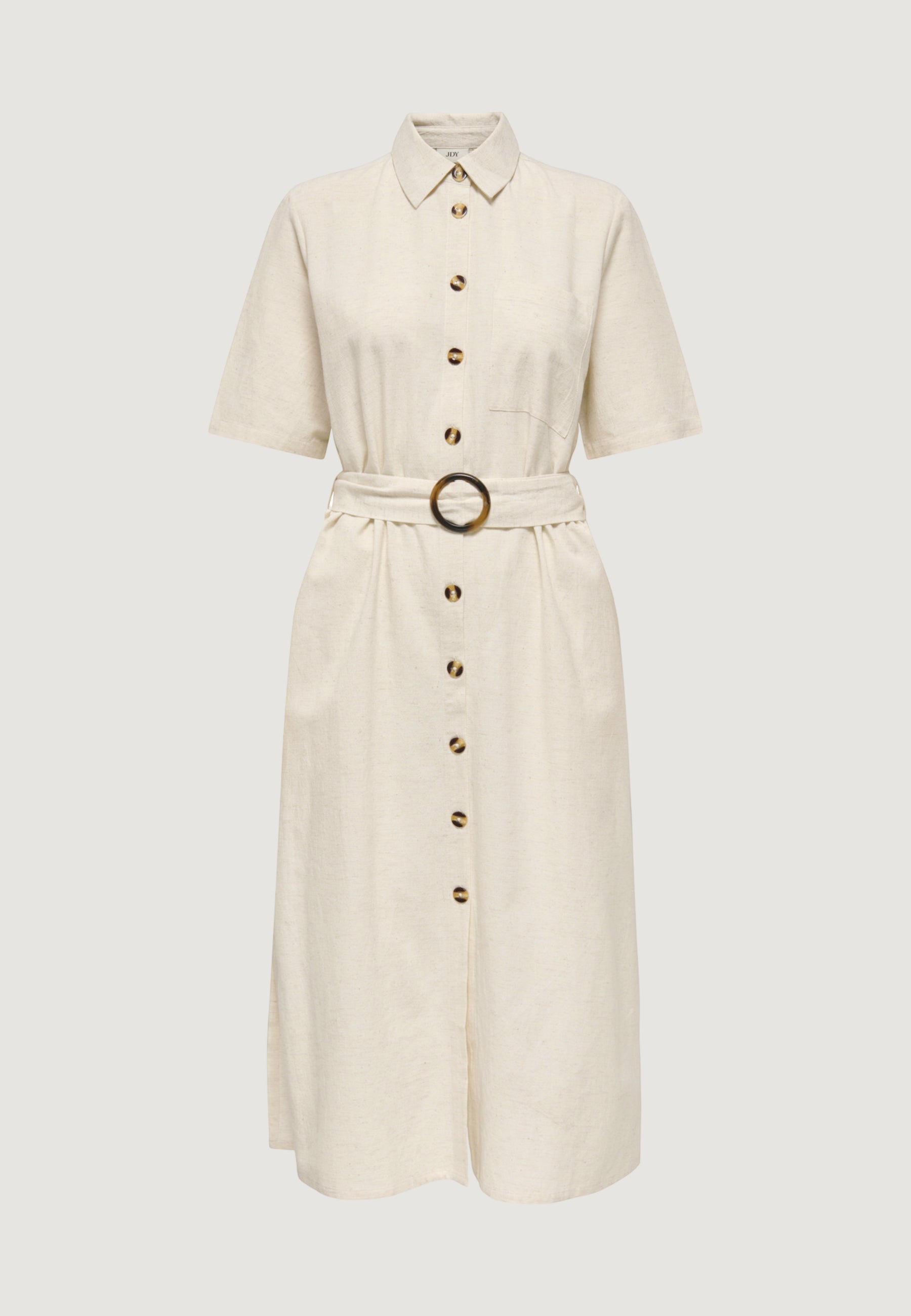 Vestito lungo Jacqueline de Yong Jdymilan Linen S/S Midi Dress Wvn