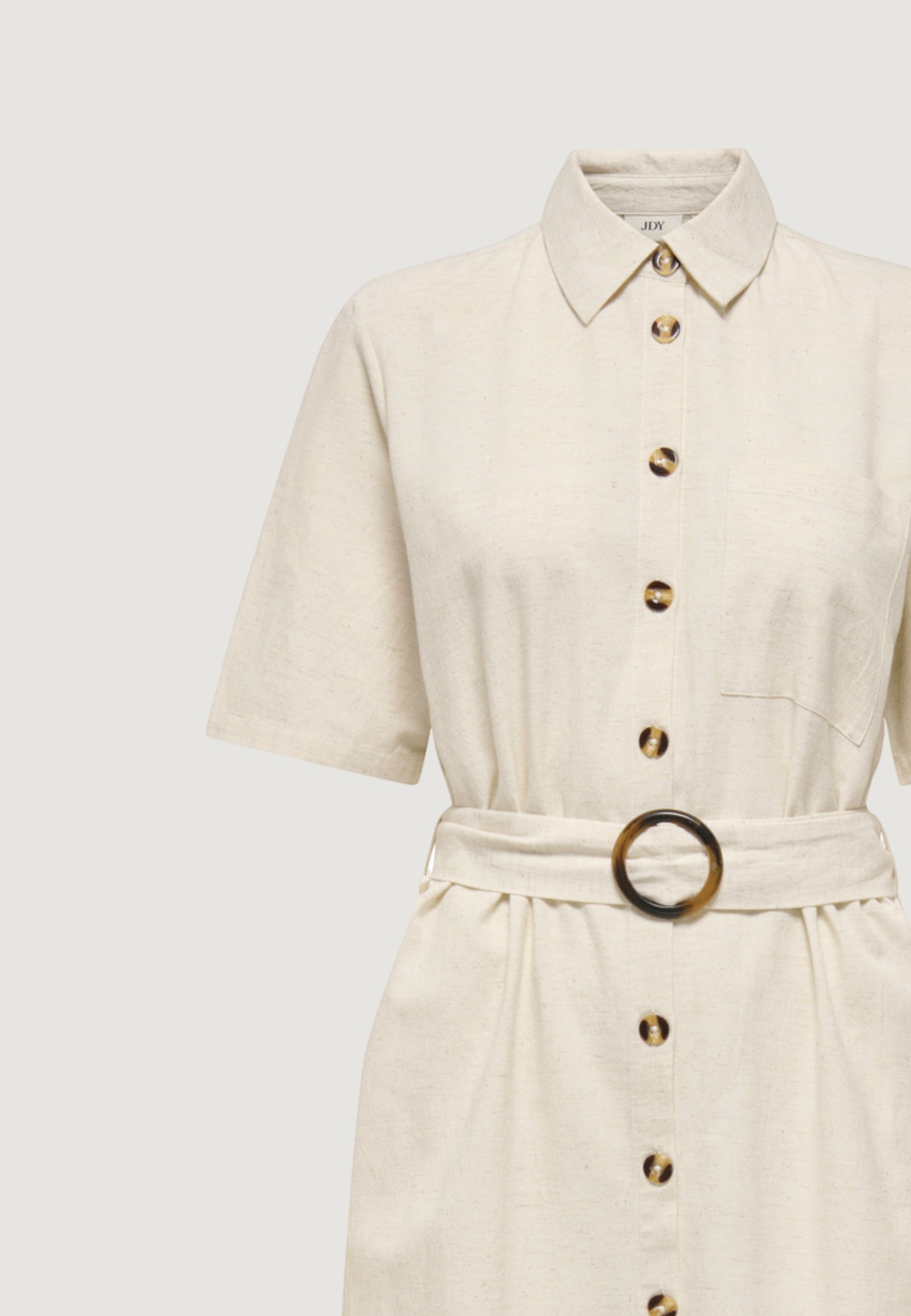 Vestito lungo Jacqueline de Yong Jdymilan Linen S/S Midi Dress Wvn