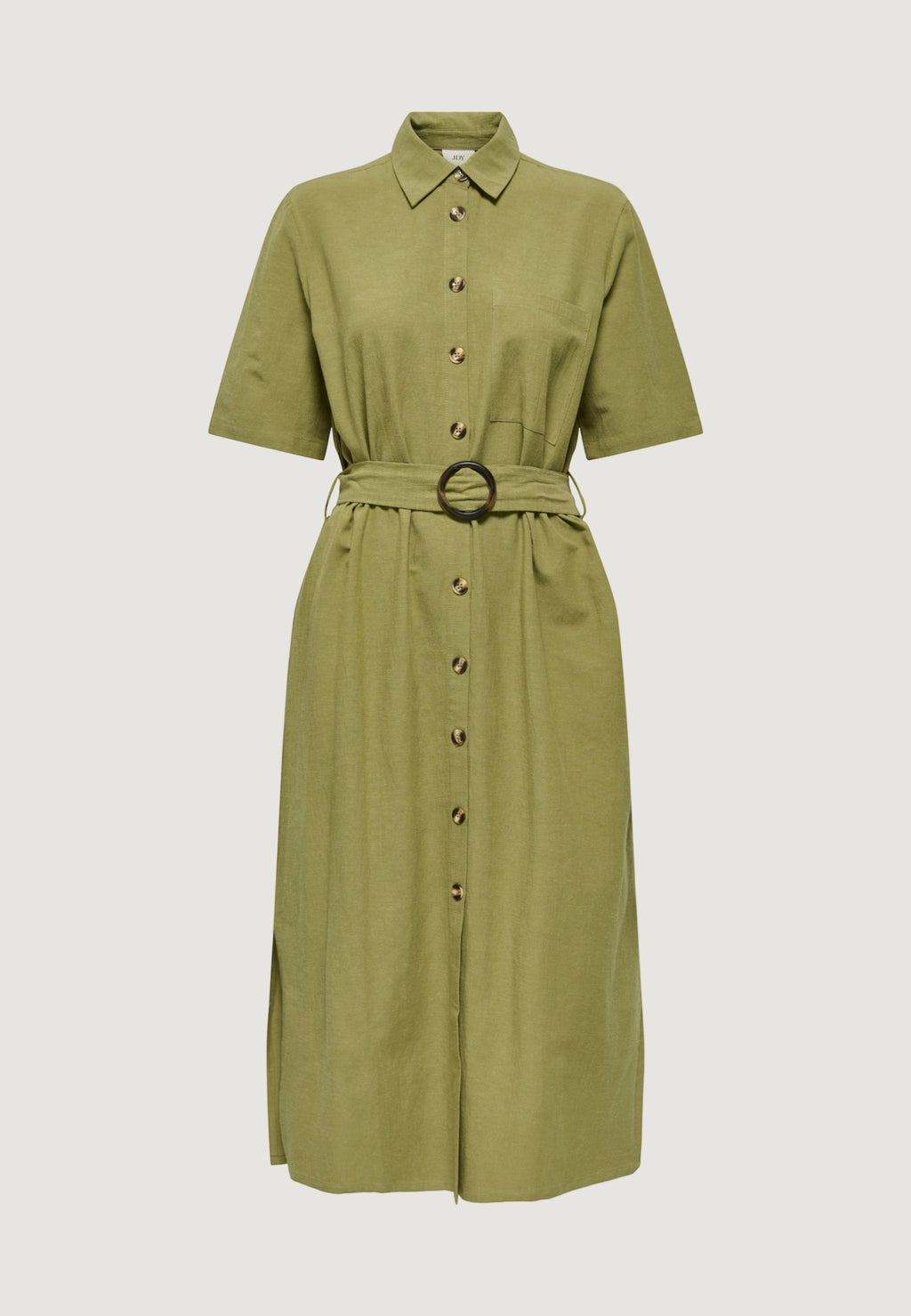 Vestito lungo Jacqueline de Yong Jdymilan Linen S/S Midi Dress Wvn