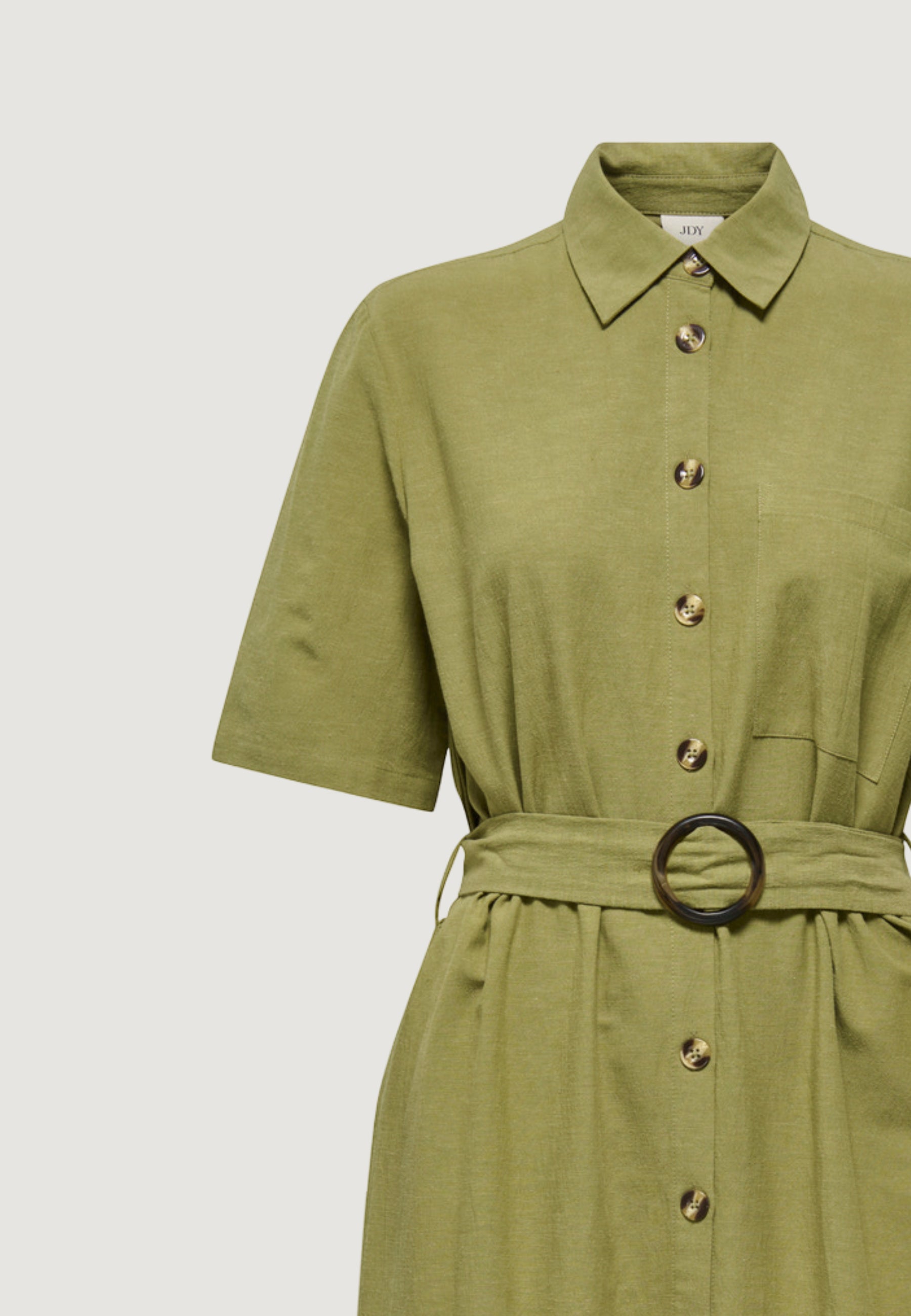 Vestito lungo Jacqueline de Yong Jdymilan Linen S/S Midi Dress Wvn