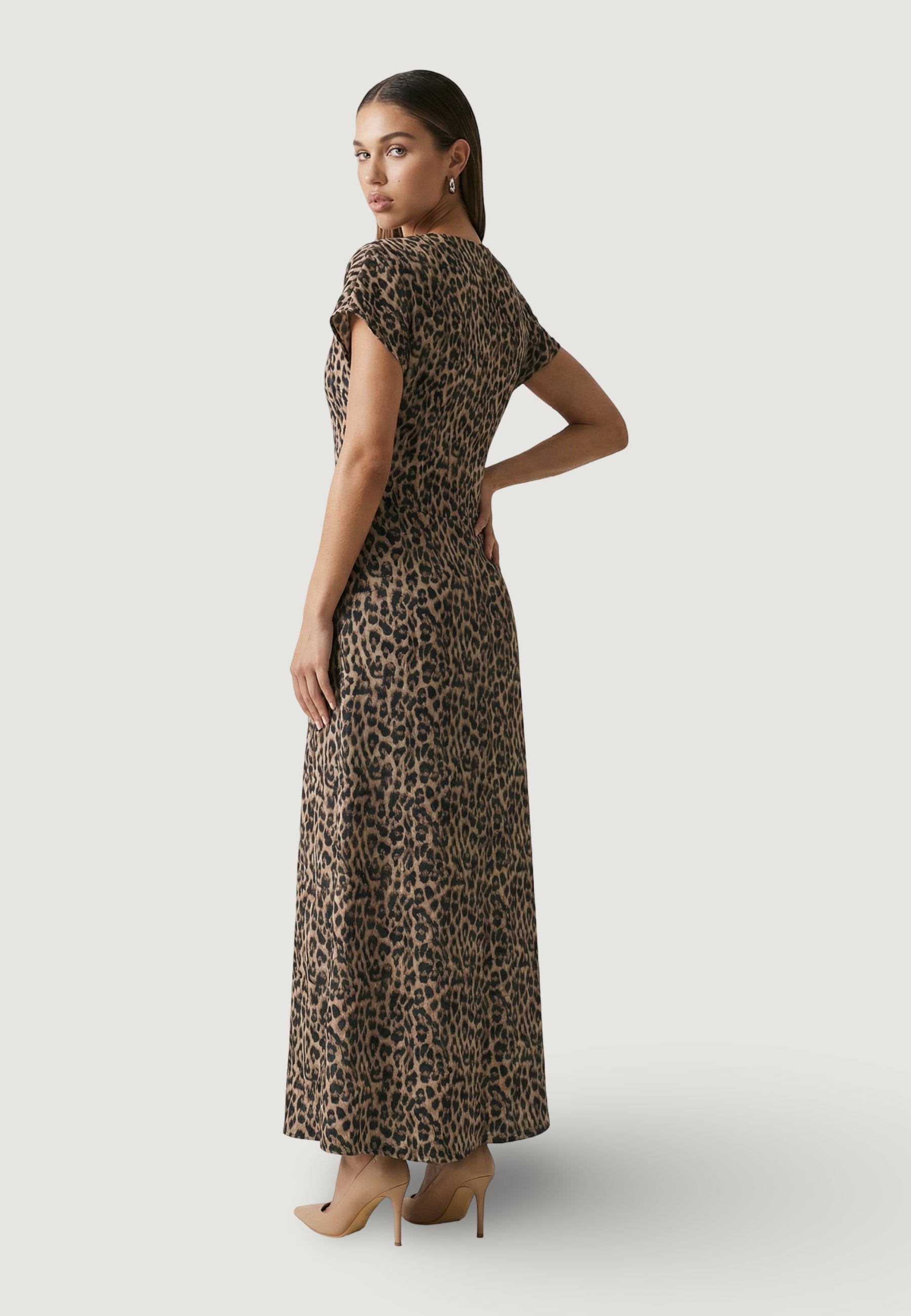 Vestito lungo Only Onlnova Life Vis Mollie Long Dress Wvn