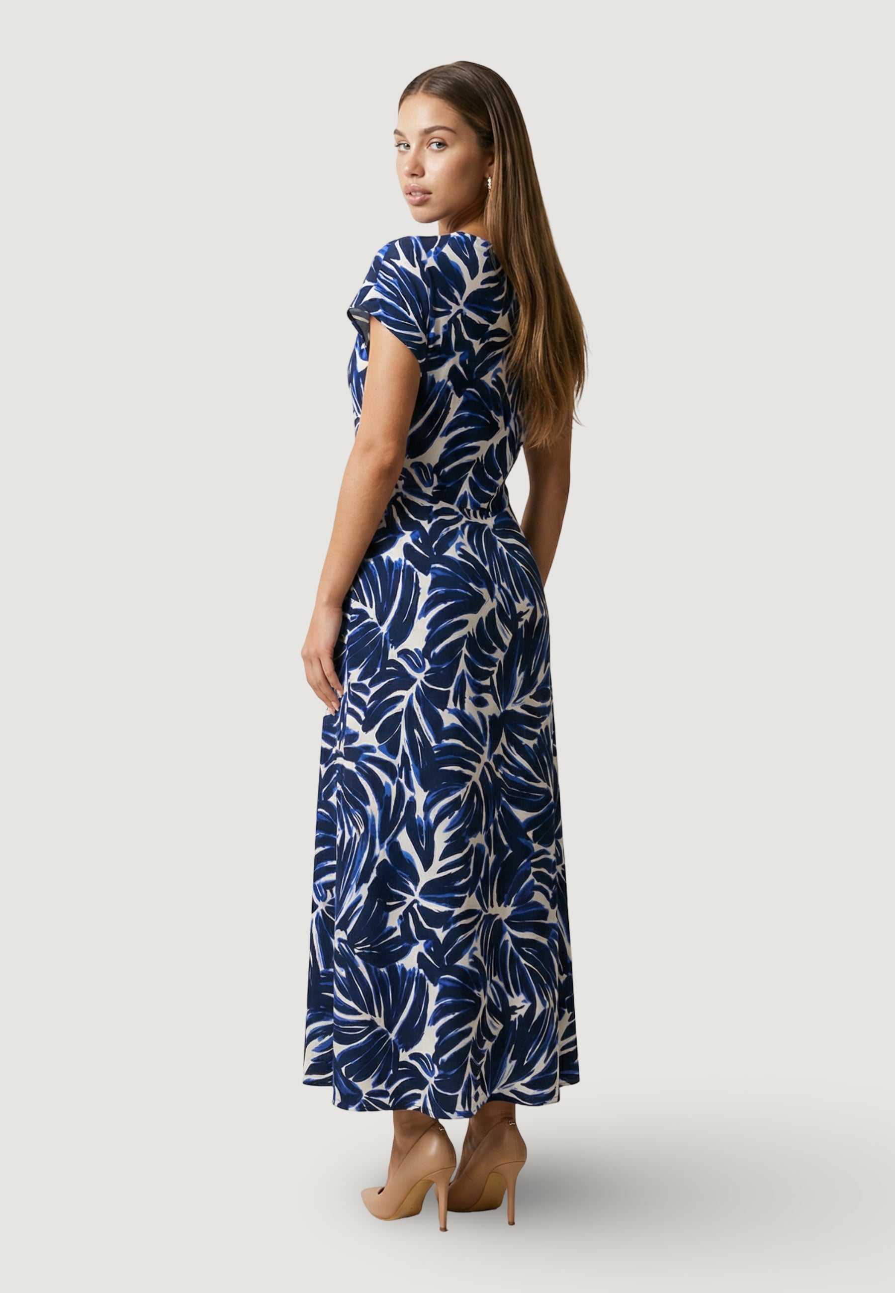 Vestito lungo Only Onlnova Life Vis Mollie Long Dress Wvn
