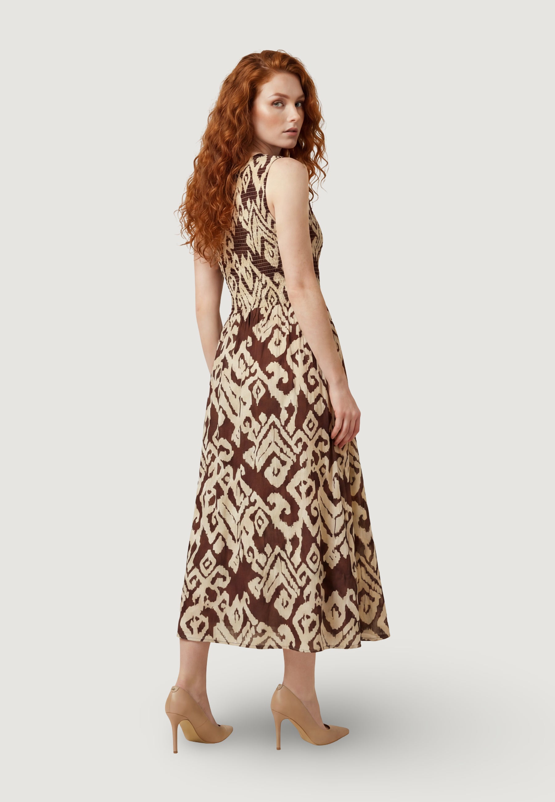 Midi dress Jacqueline de Yong Jdydiego S/L Smock Midi Dress Wvn Noos